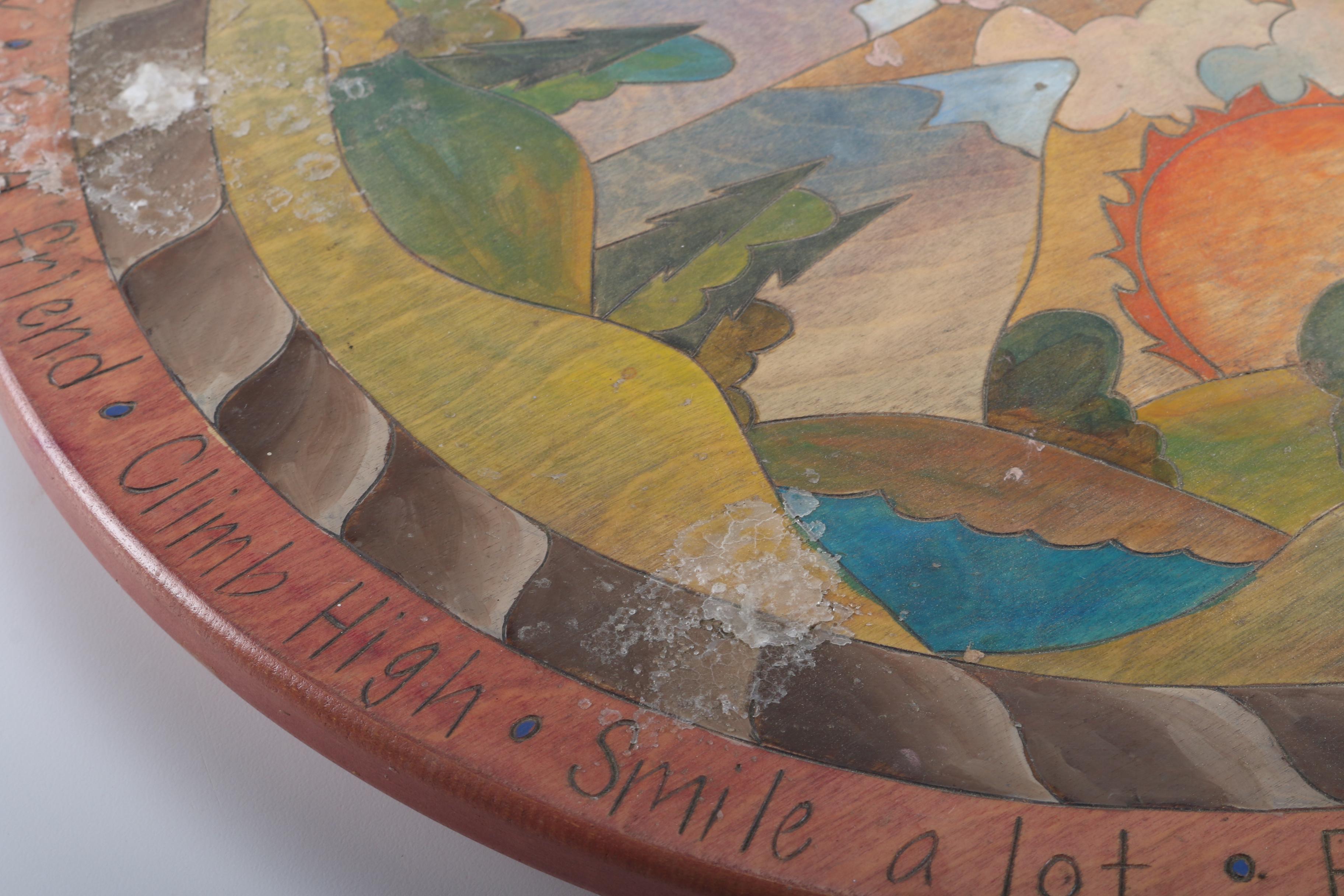 Sticks Artisan-Designed Lazy Susan