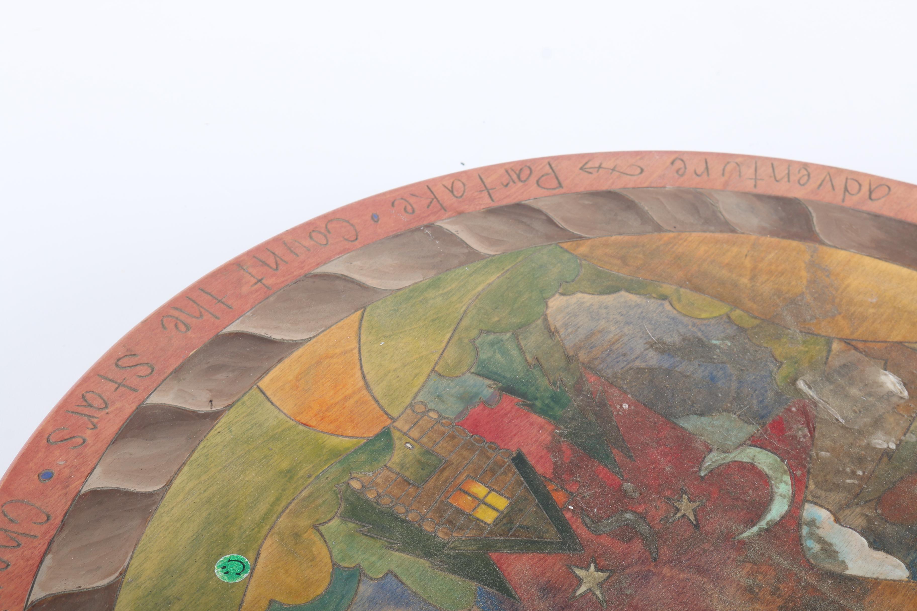 Sticks Artisan-Designed Lazy Susan