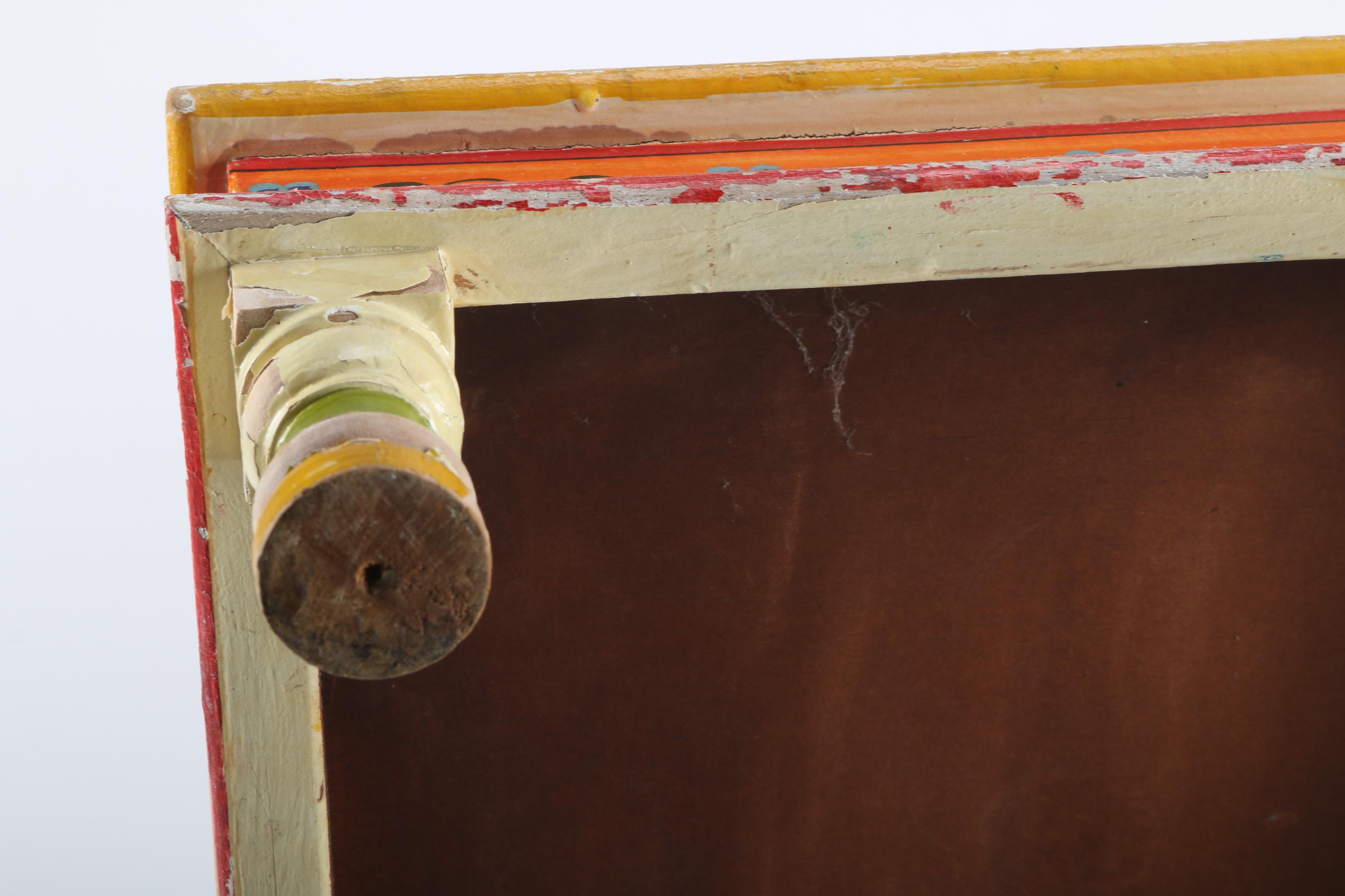 Wooden Floral Motif Table