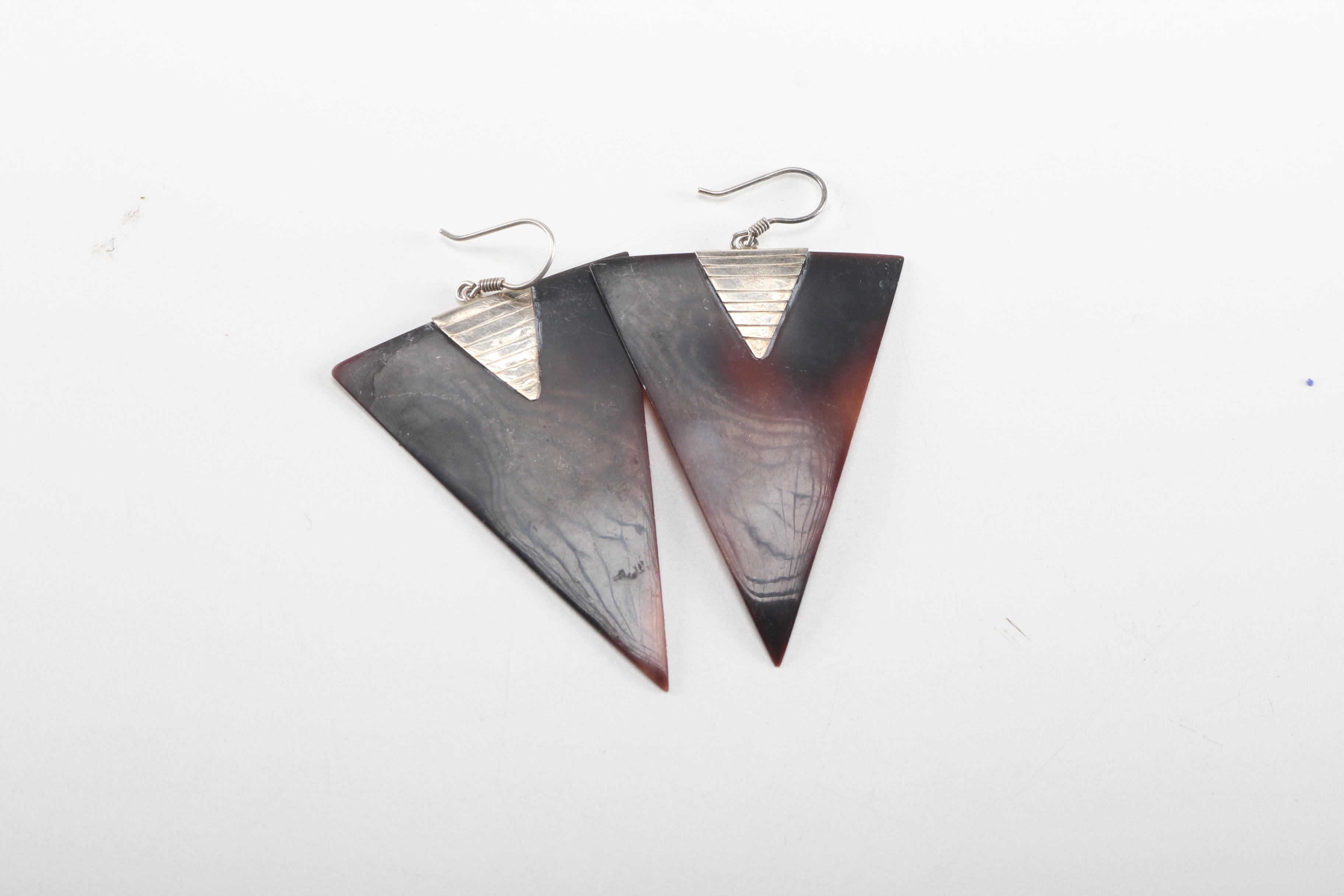 Sterling Silver Jewelry Including Versani and Vintage Mexican Artisan Pieces