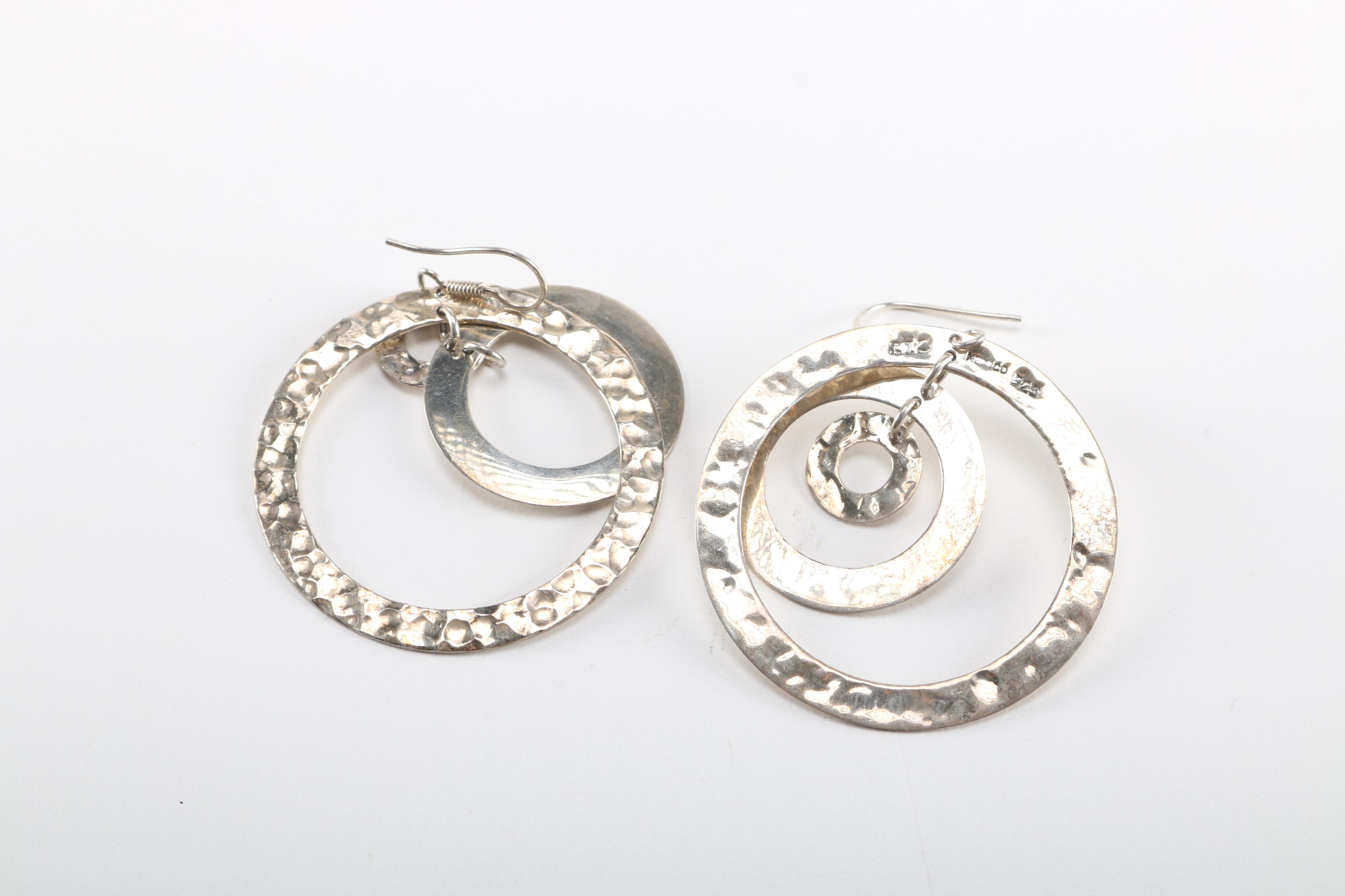 Sterling Silver Jewelry Including Versani and Vintage Mexican Artisan Pieces