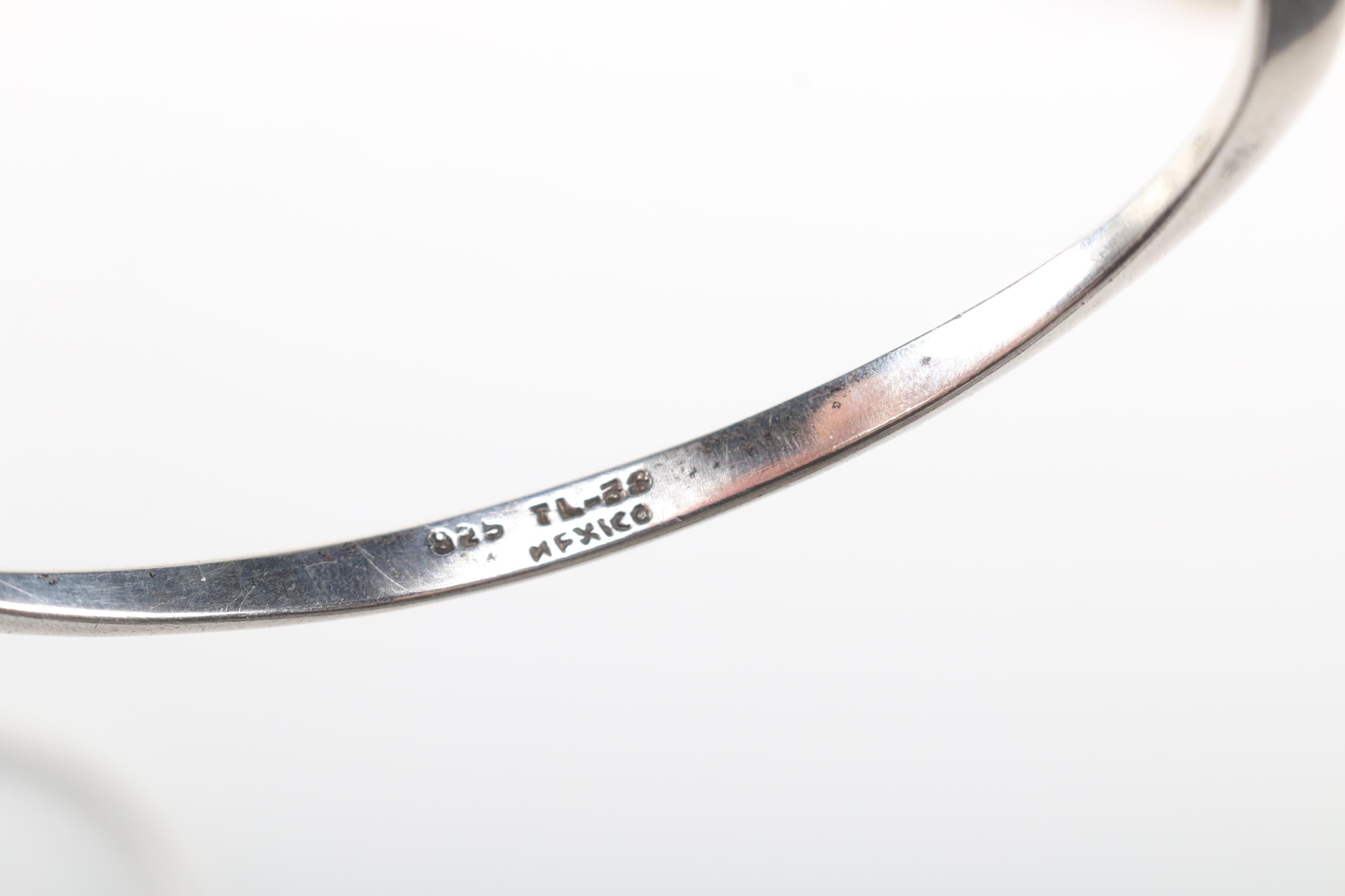 Sterling Silver Jewelry Including Versani and Vintage Mexican Artisan Pieces