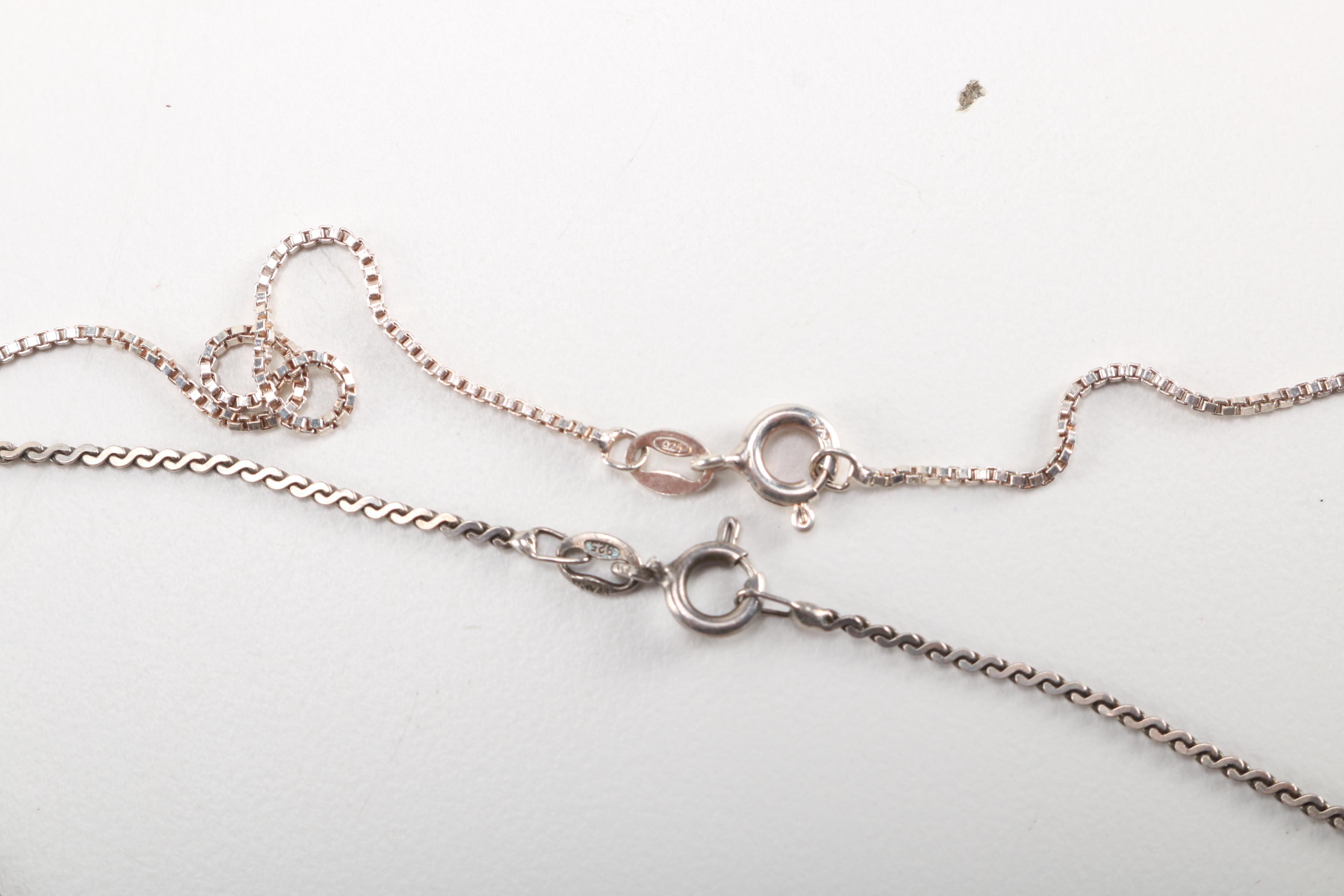 Sterling Silver Jewelry Including Versani and Vintage Mexican Artisan Pieces