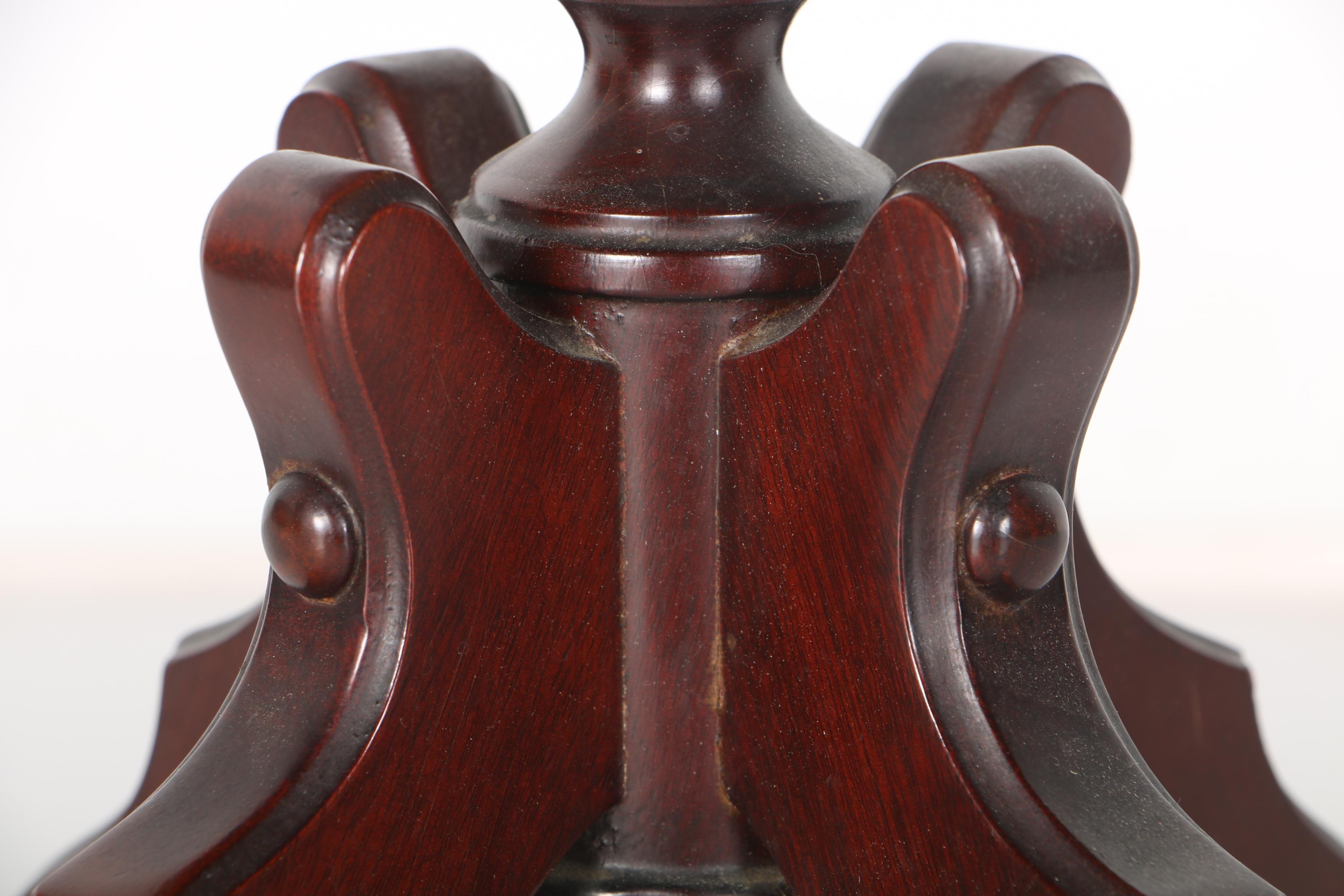 Travertine Top Side Table