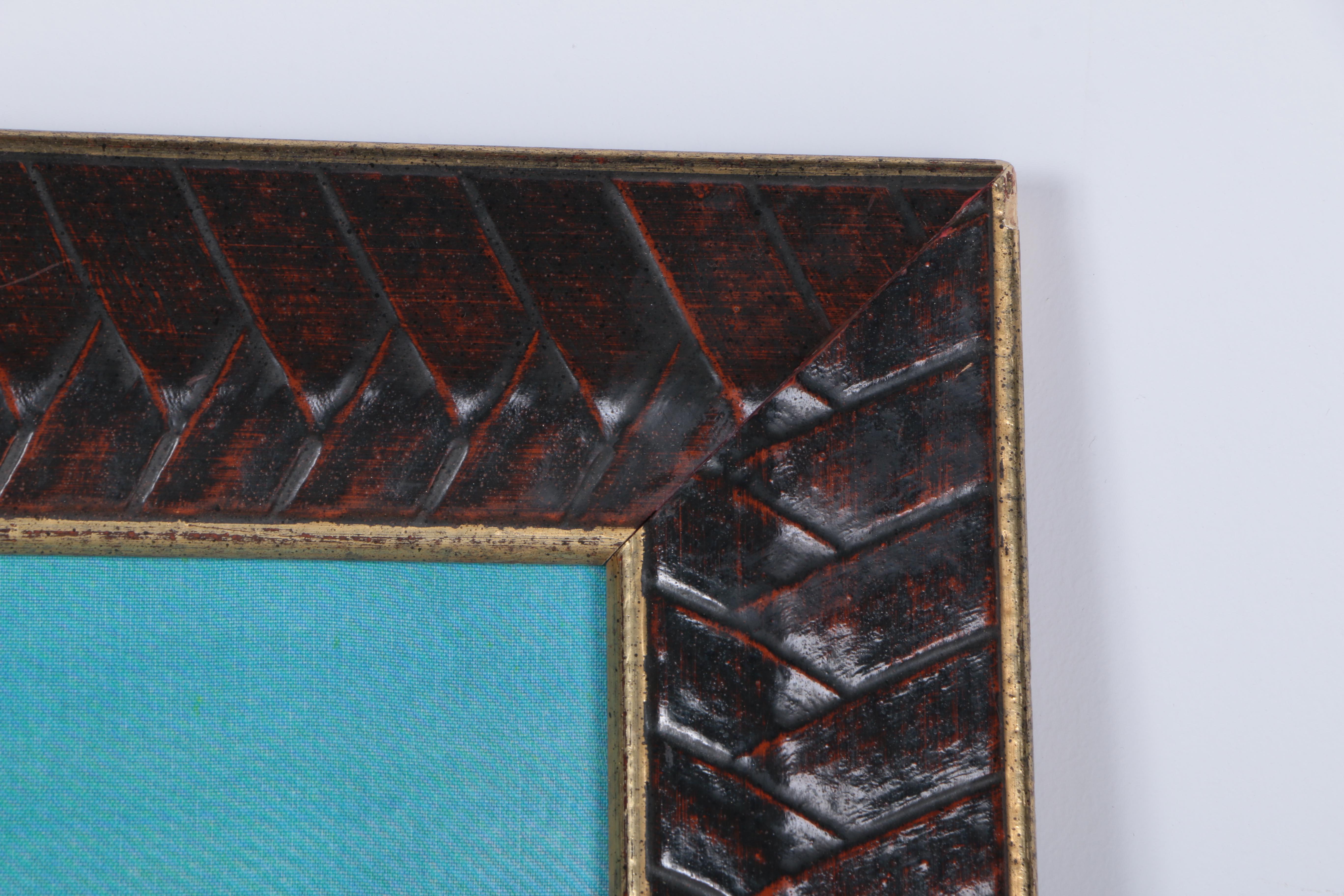 Giclee Print on Canvas After Alfredo Rodriguez "Chief Strong Wind"