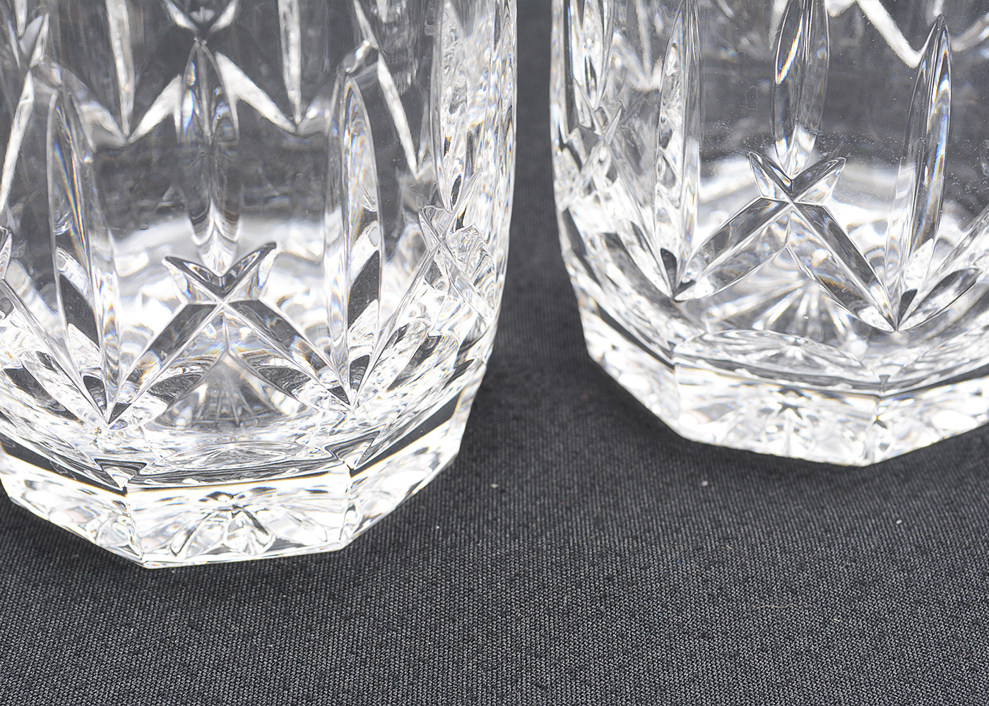 Waterford Crystal "Westhampton" Double Old Fashioned Glasses