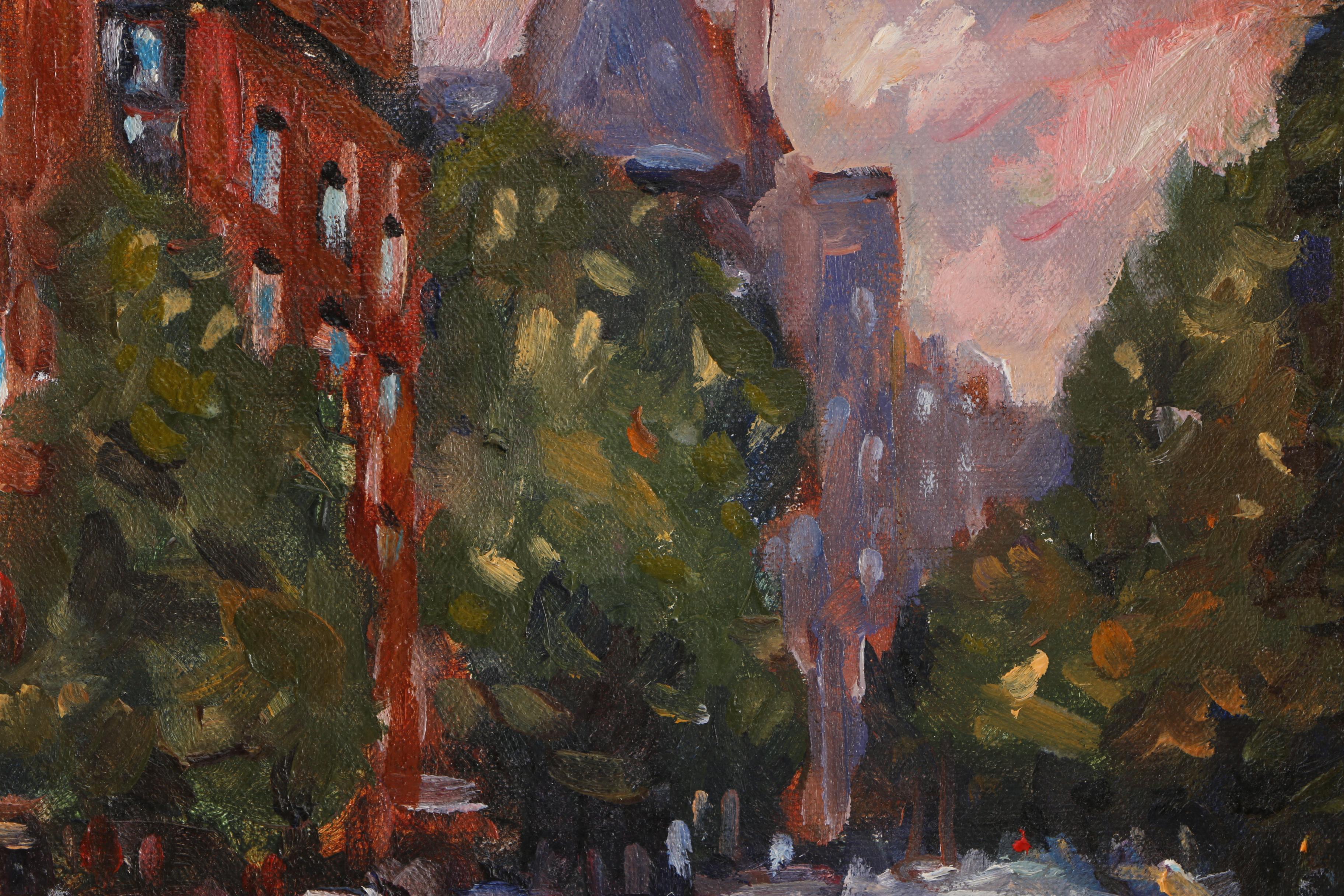 Oil Painting by Boyce Titled "Fairfield St."