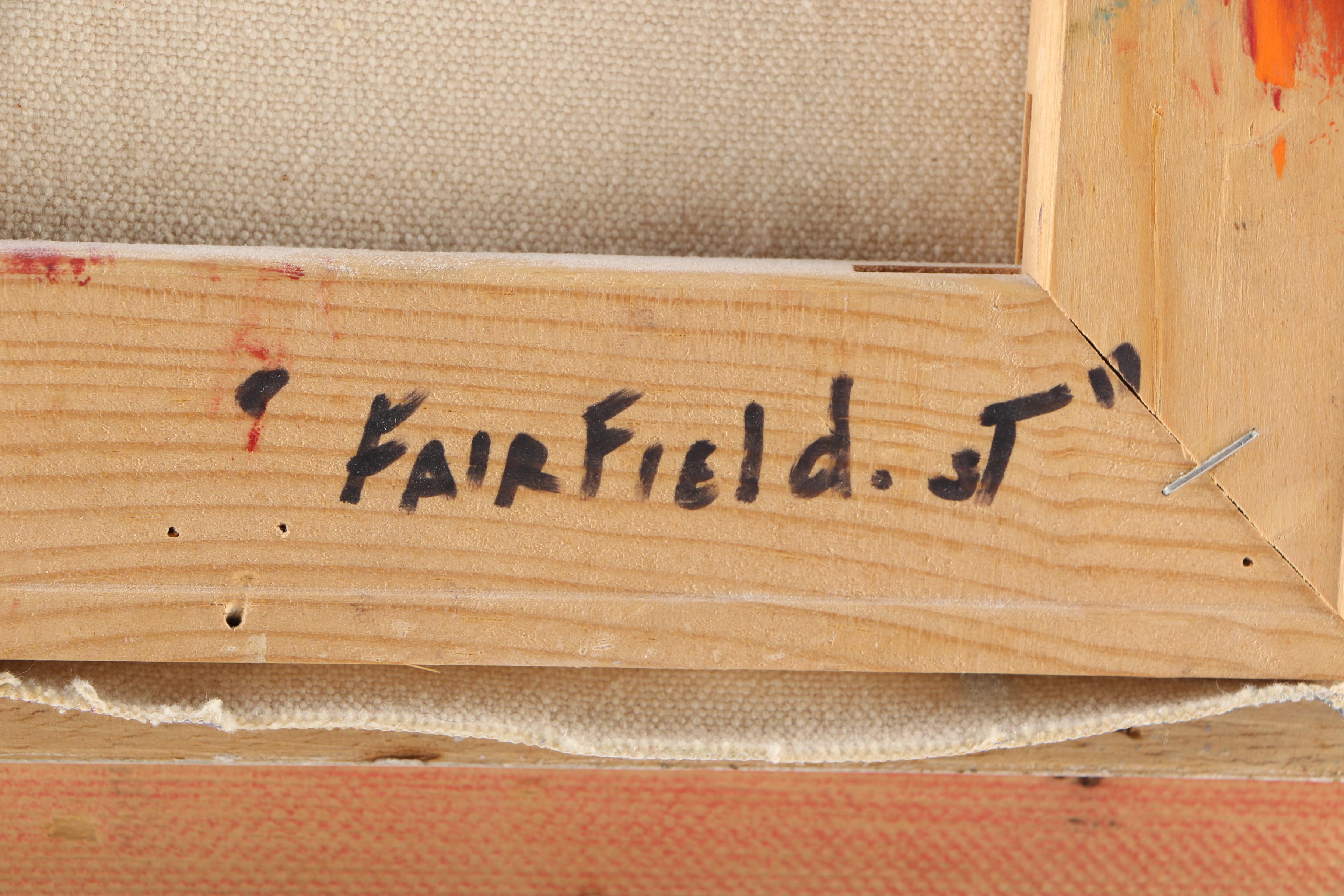 Oil Painting by Boyce Titled "Fairfield St."