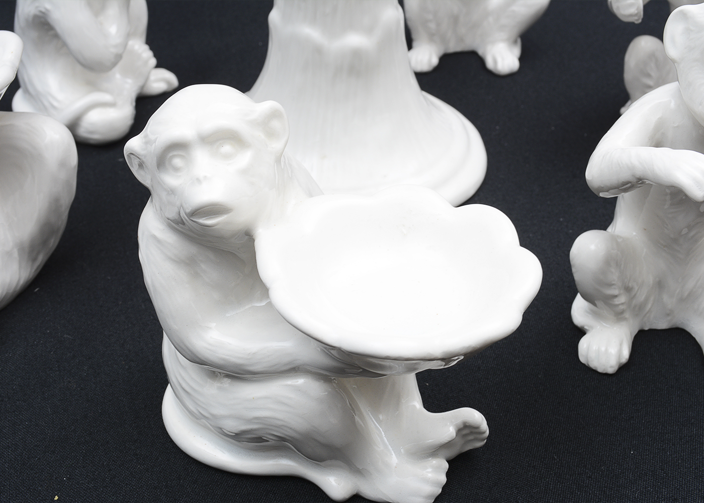 Fitz and Floyd "Monkey Business" and "Monkey Shines" Pottery