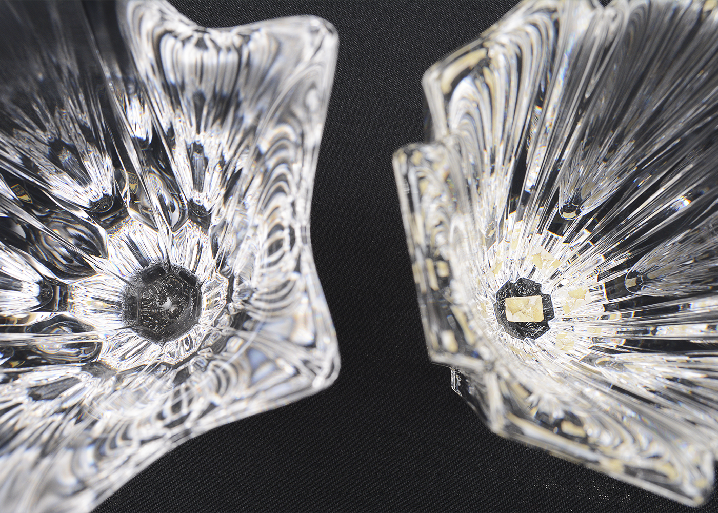 Orrefors Swedish Crystal Vases