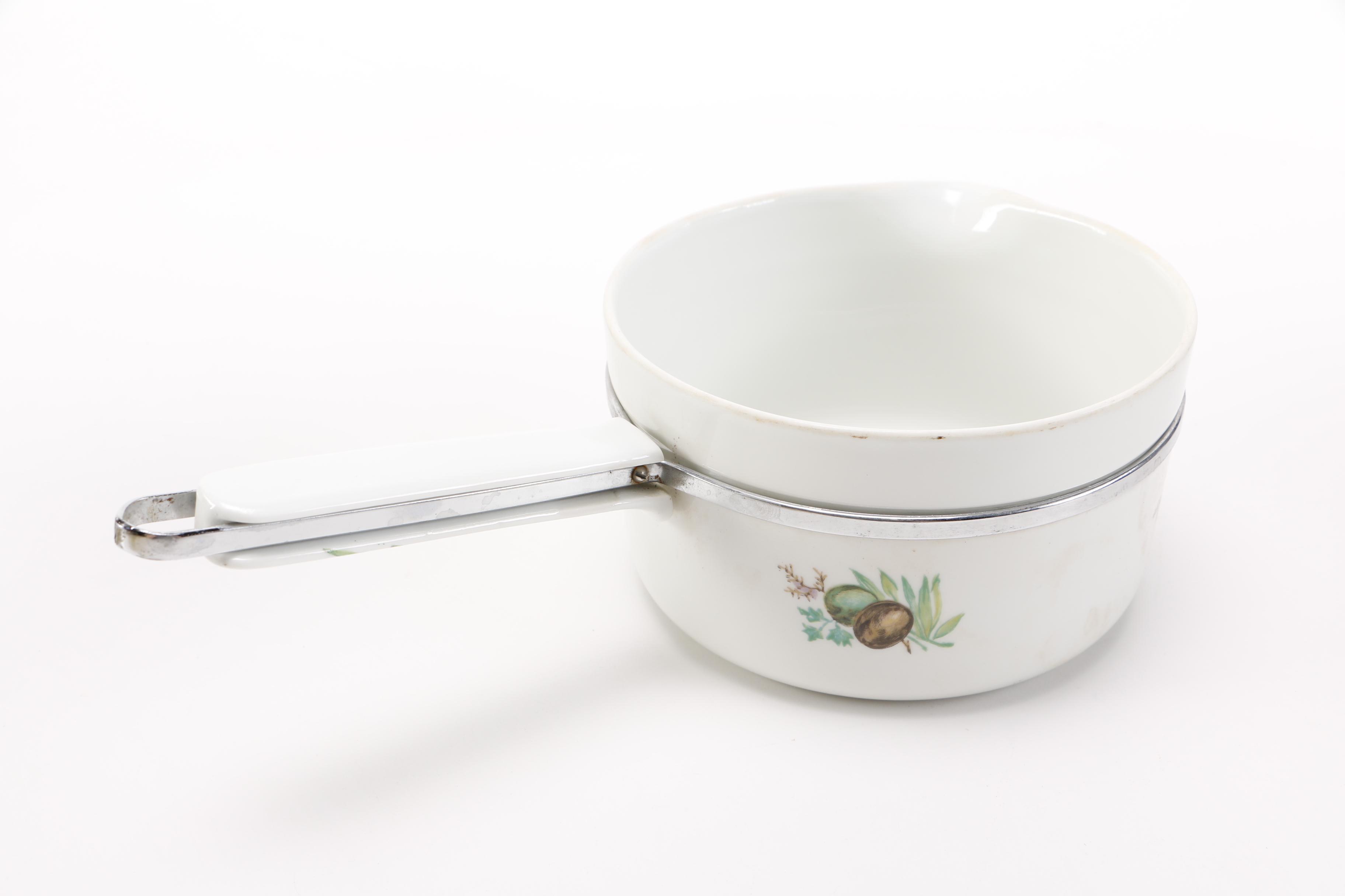 Haviland Limoges Aluminite Frugier Sauce Pans