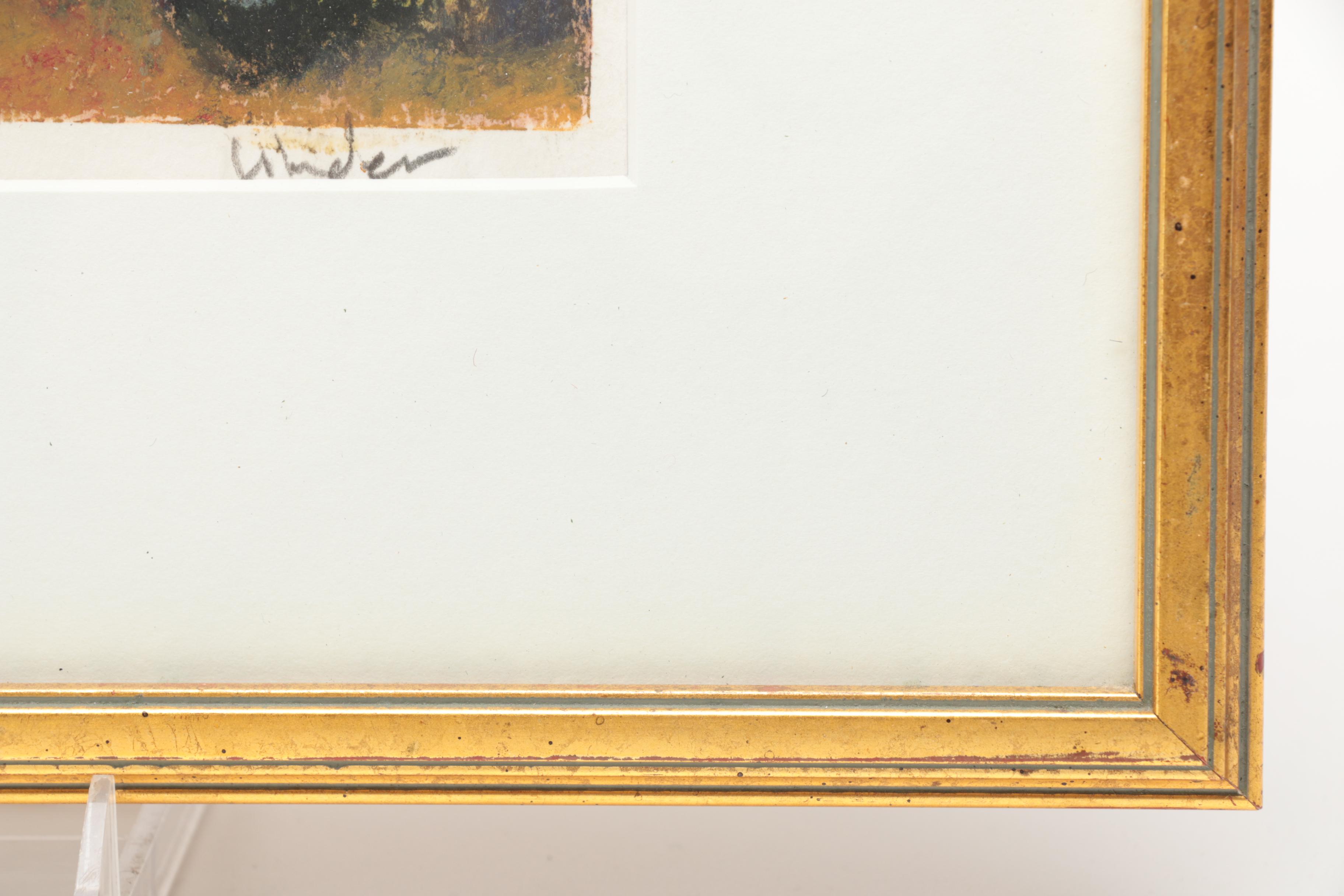 Oil Pastel Drawing on Paper of Toy Cars