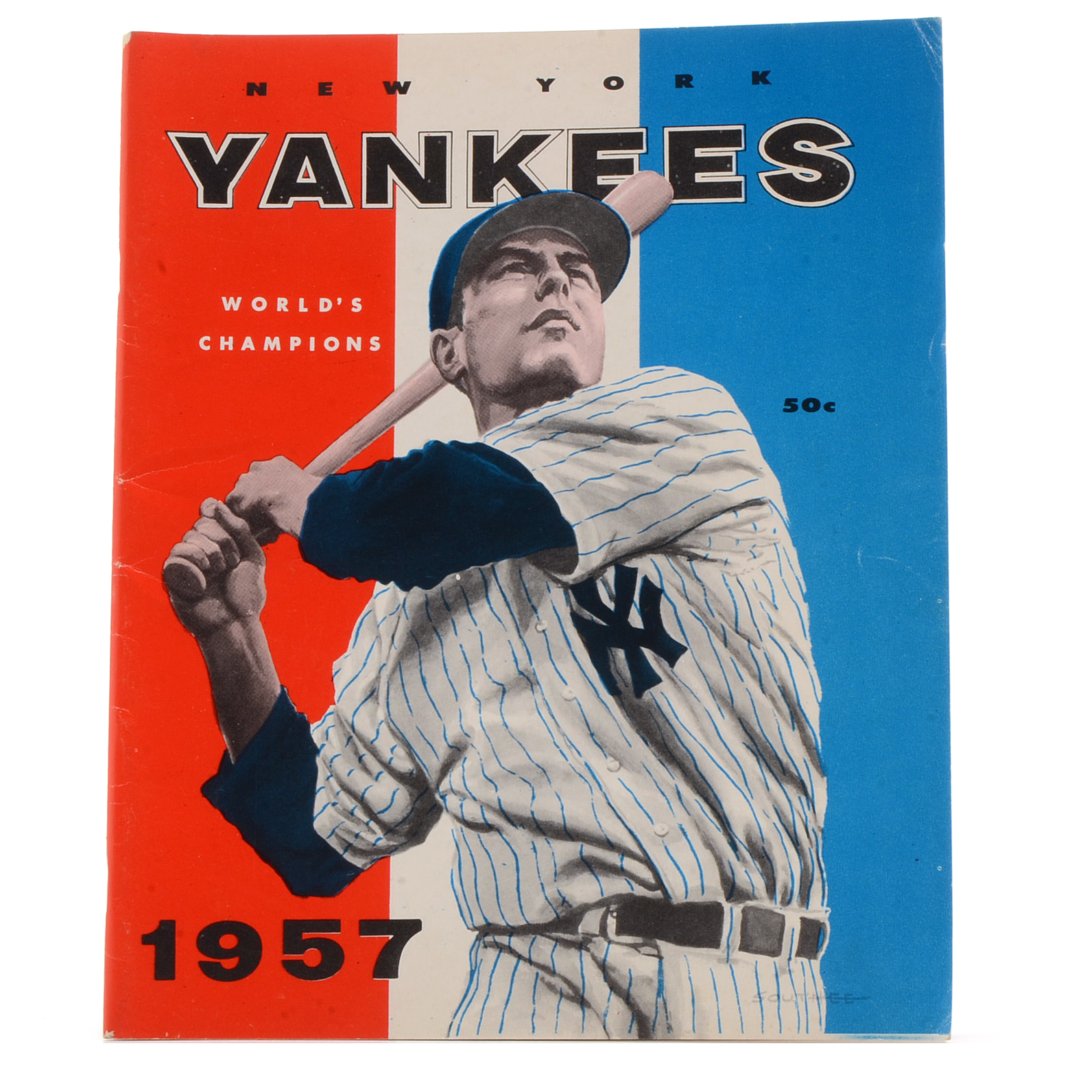 1957 New York Yankees Program