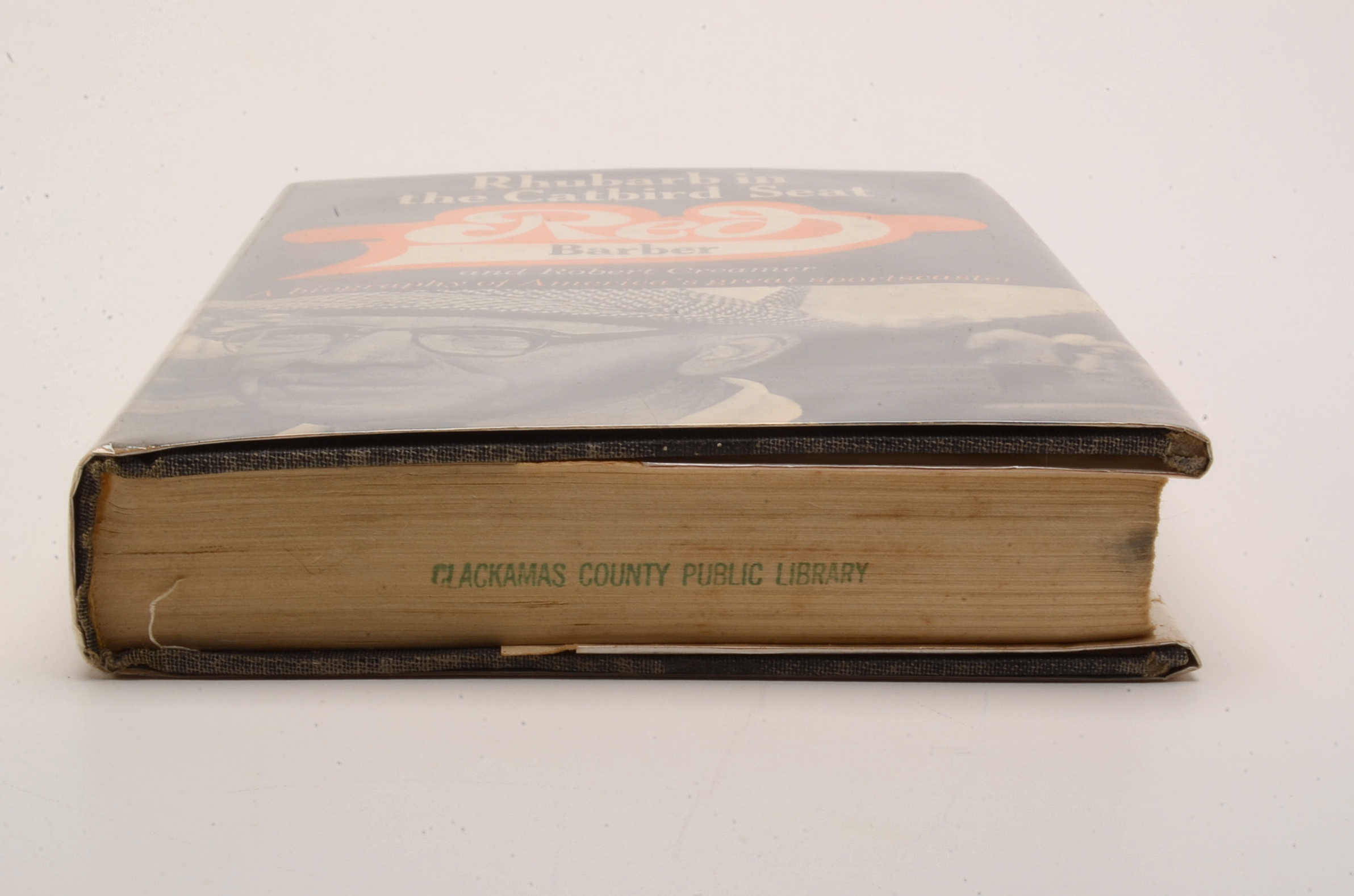 Red Barber Signed "Rhubarb in the Catbird Seat"