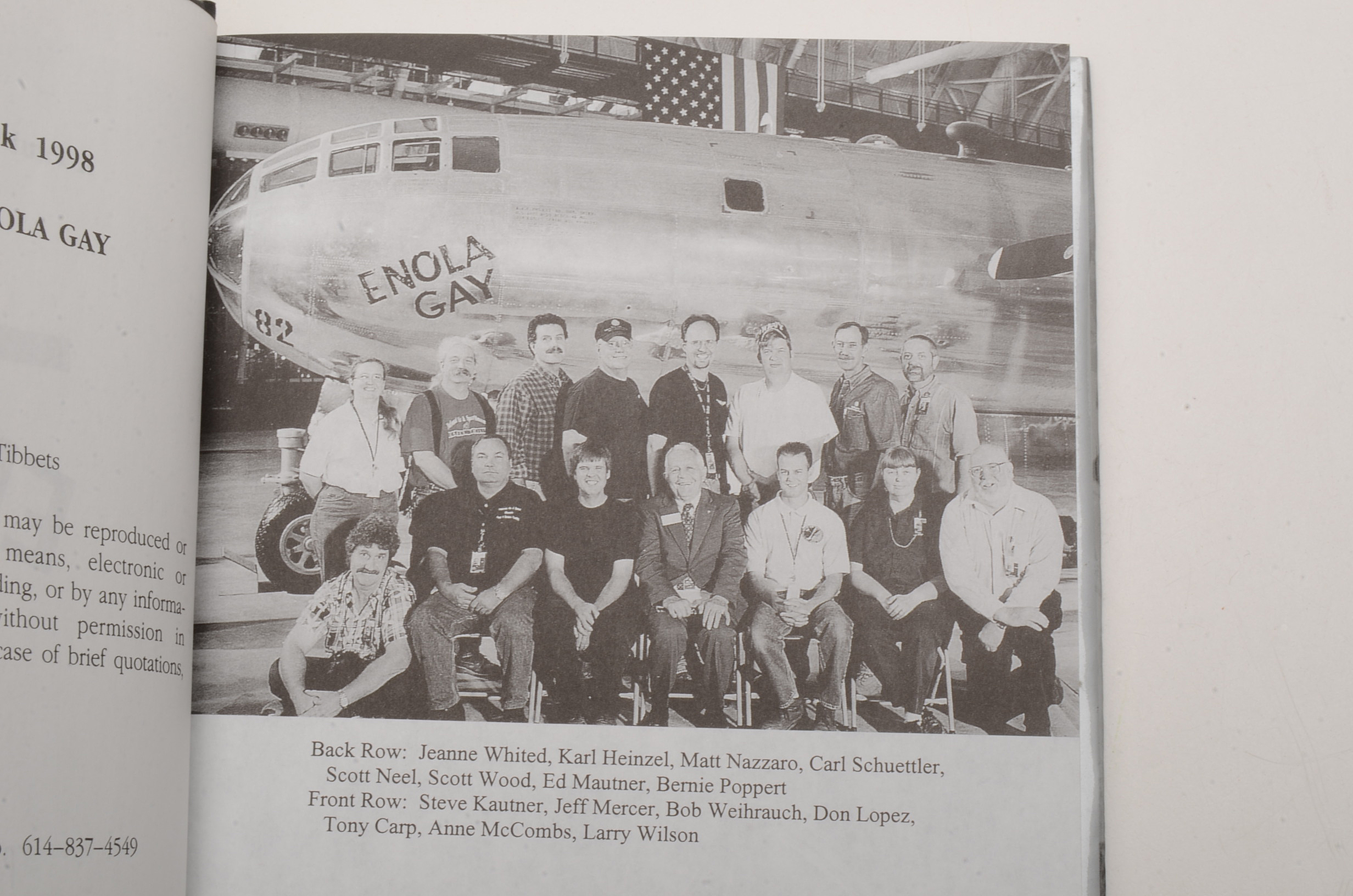 Paul Tibbets Signed "Return of the Enola Gay"