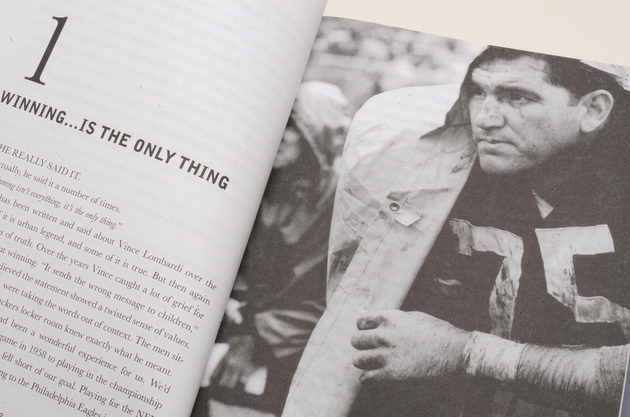 Forrest Gregg Signed "Winning in the Trenches"