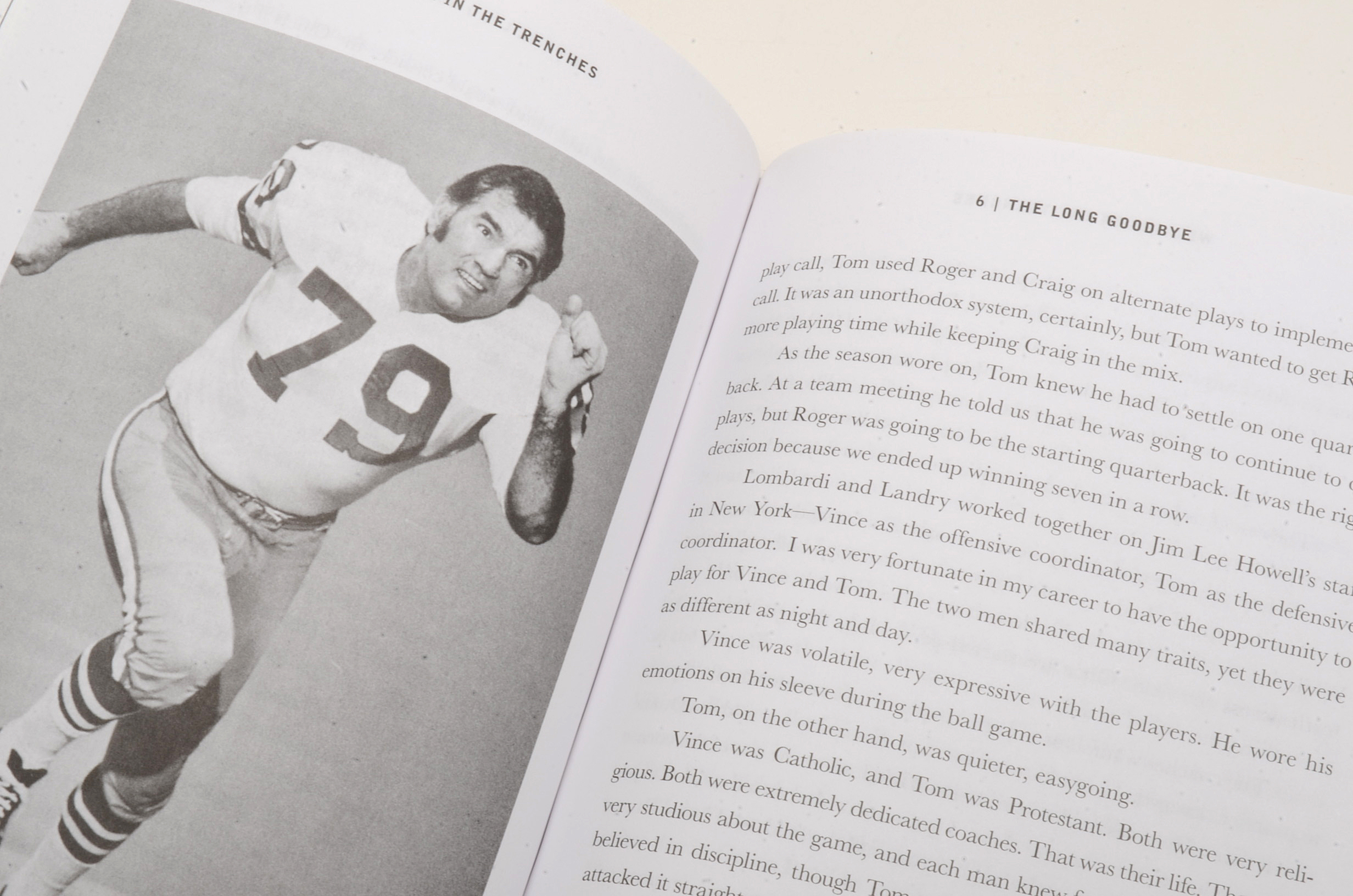 Forrest Gregg Signed "Winning in the Trenches"
