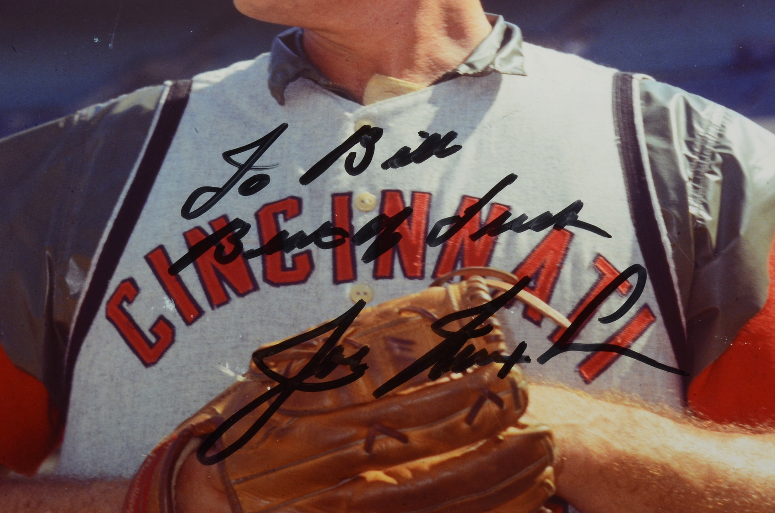 1958 Reds Yearbook With Nuxhall and Bailey Signed Photos