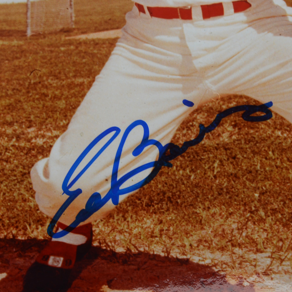 1958 Reds Yearbook With Nuxhall and Bailey Signed Photos