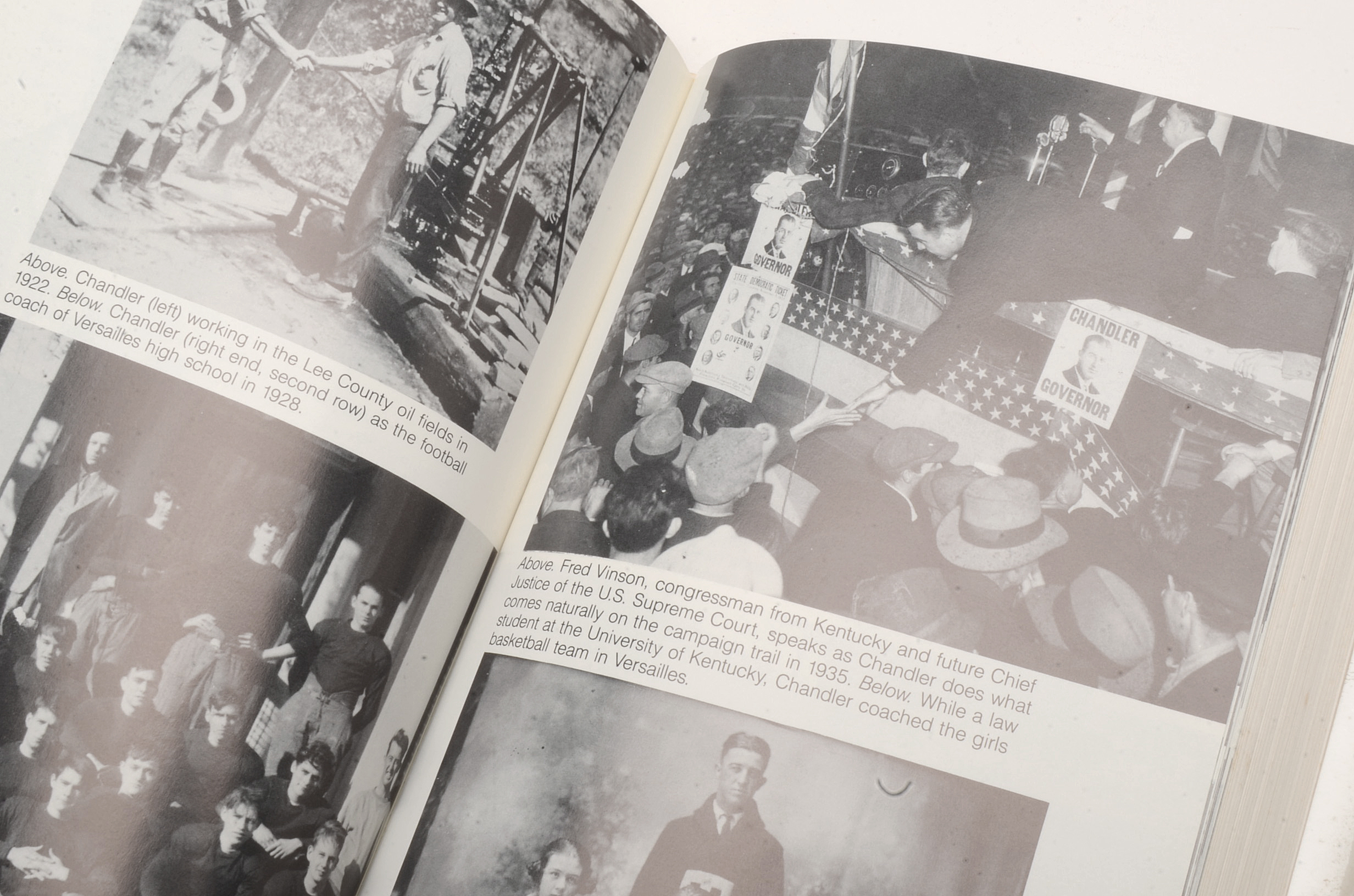 Happy Chandler Signed Autobiography