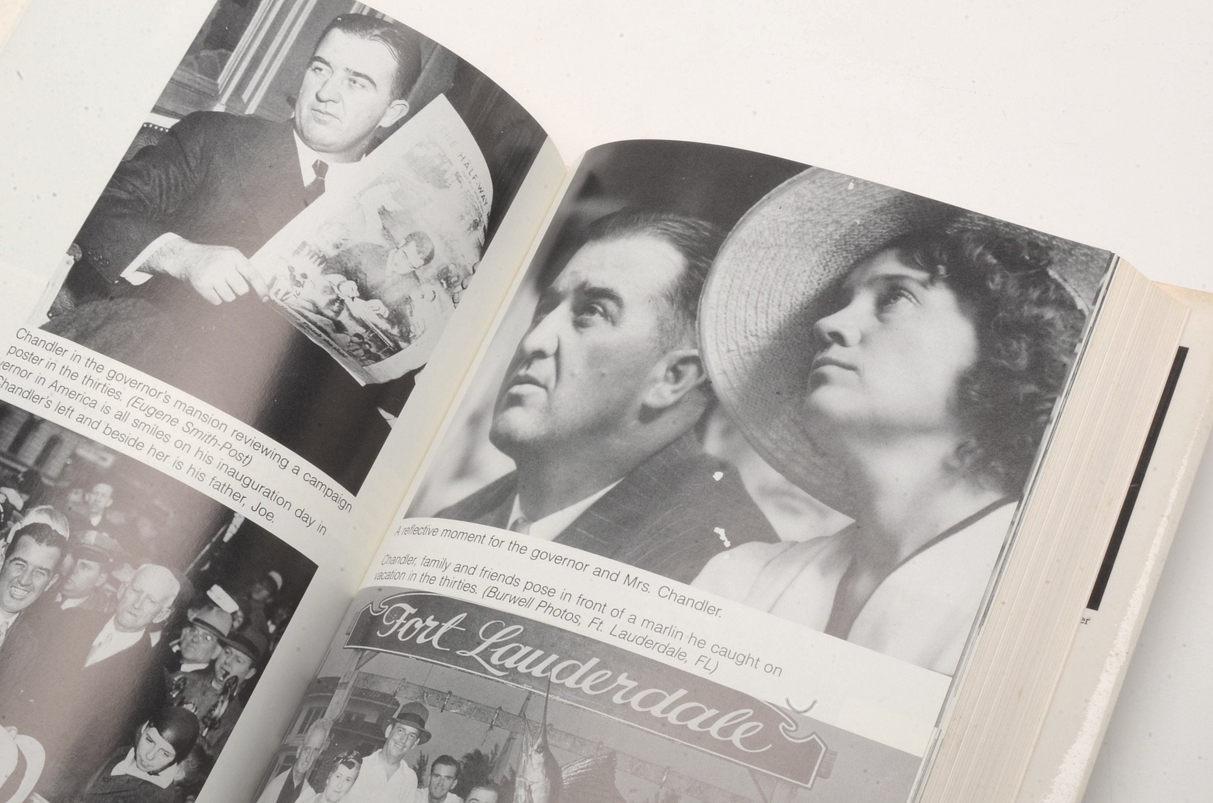 Happy Chandler Signed Autobiography