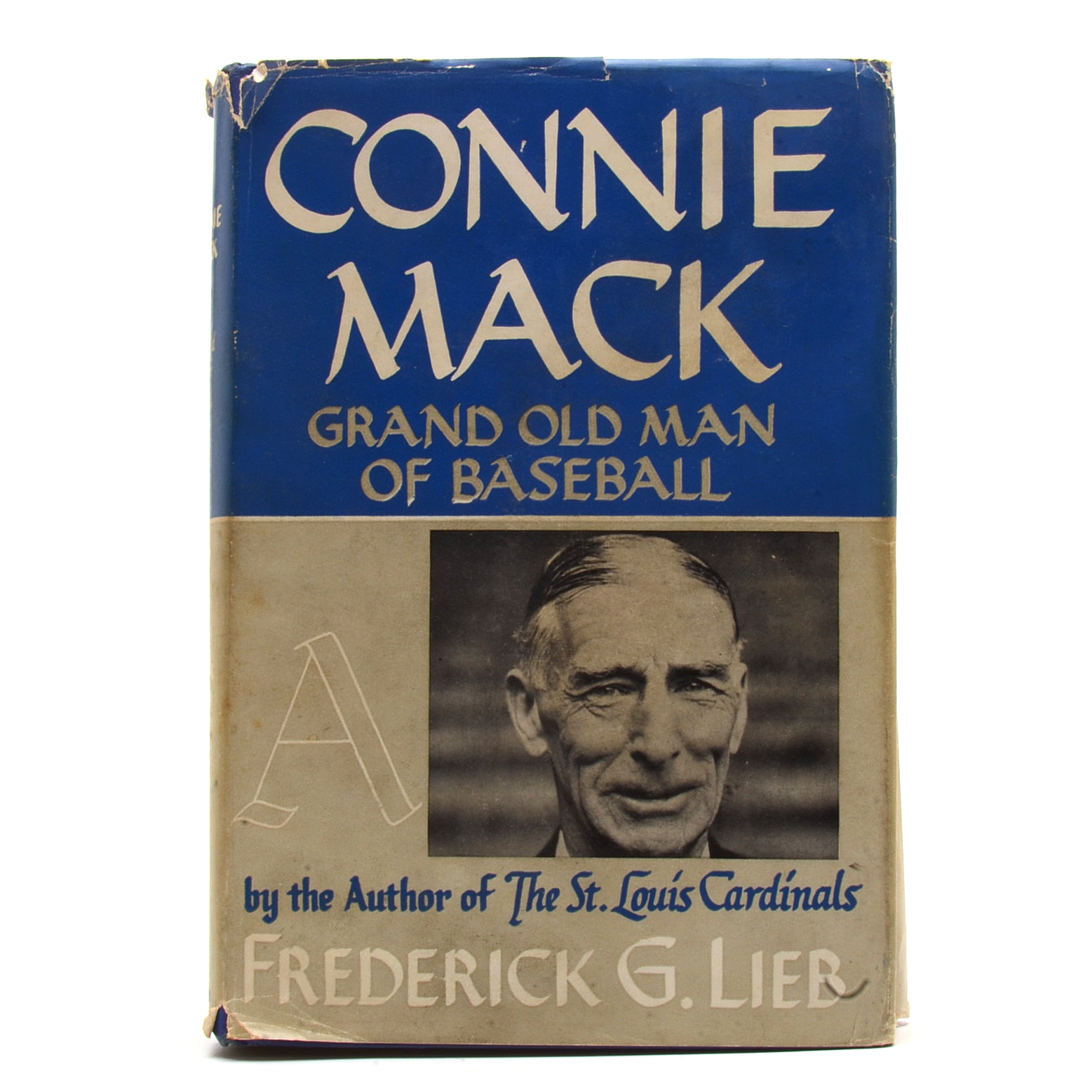 Frederick Lieb Signed Book "Connie Mack"
