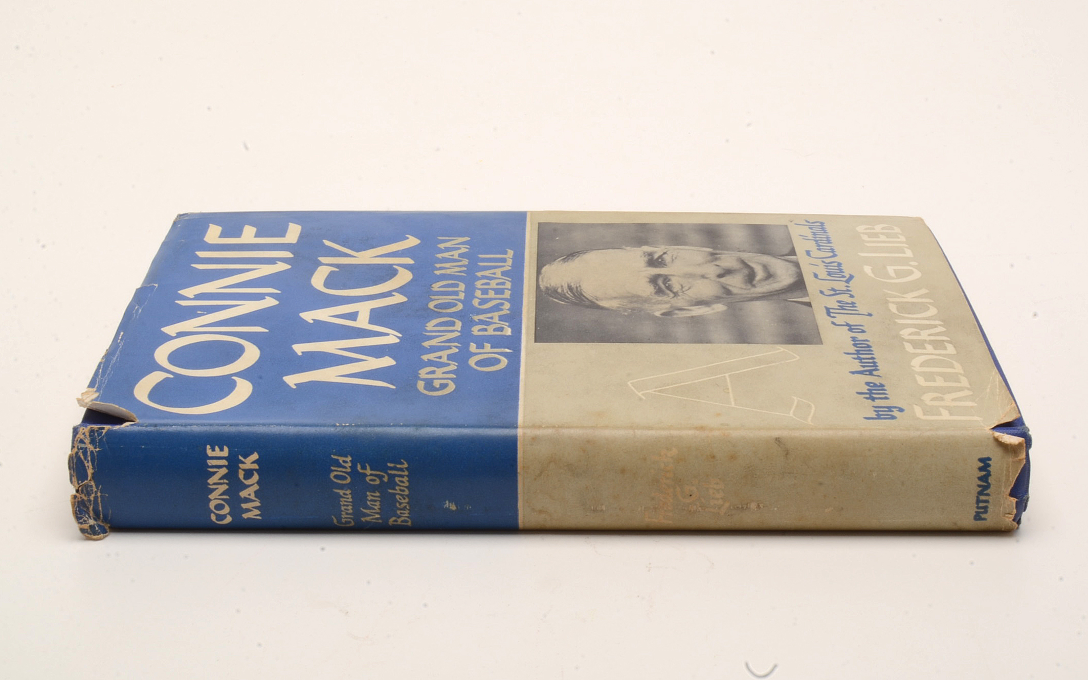 Frederick Lieb Signed Book "Connie Mack"