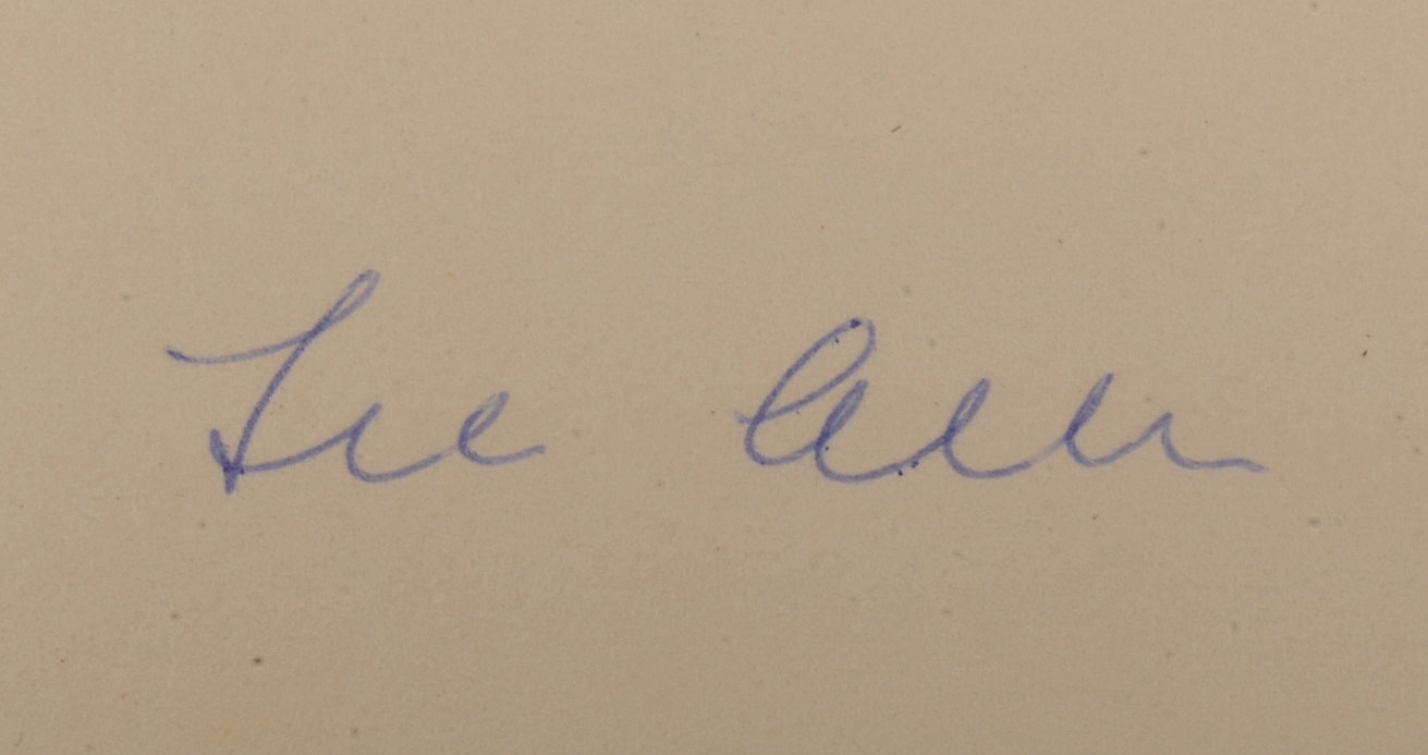 Lee Allen Signed "The National League Story"