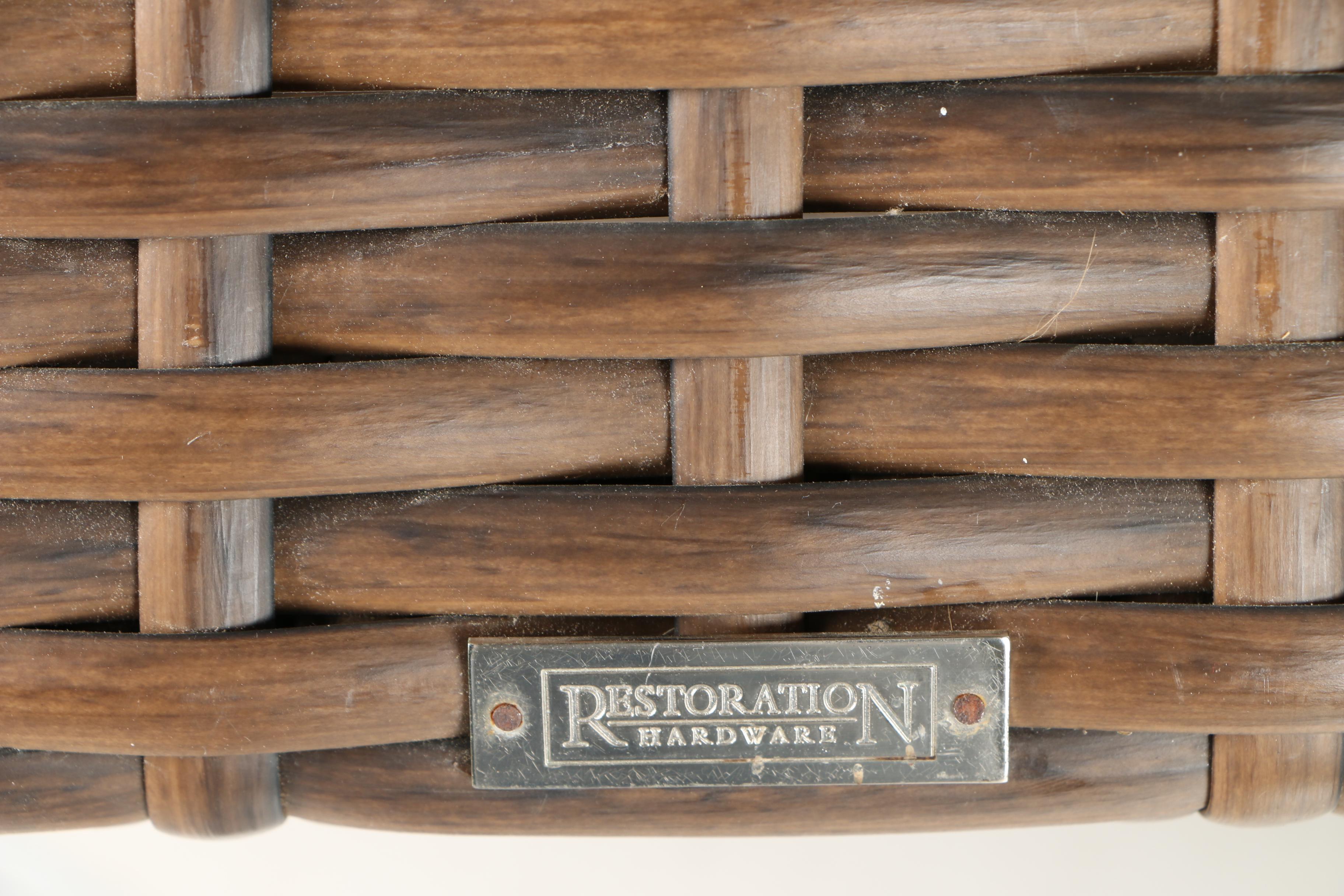 Restoration Hardware Wicker Patio Chairs