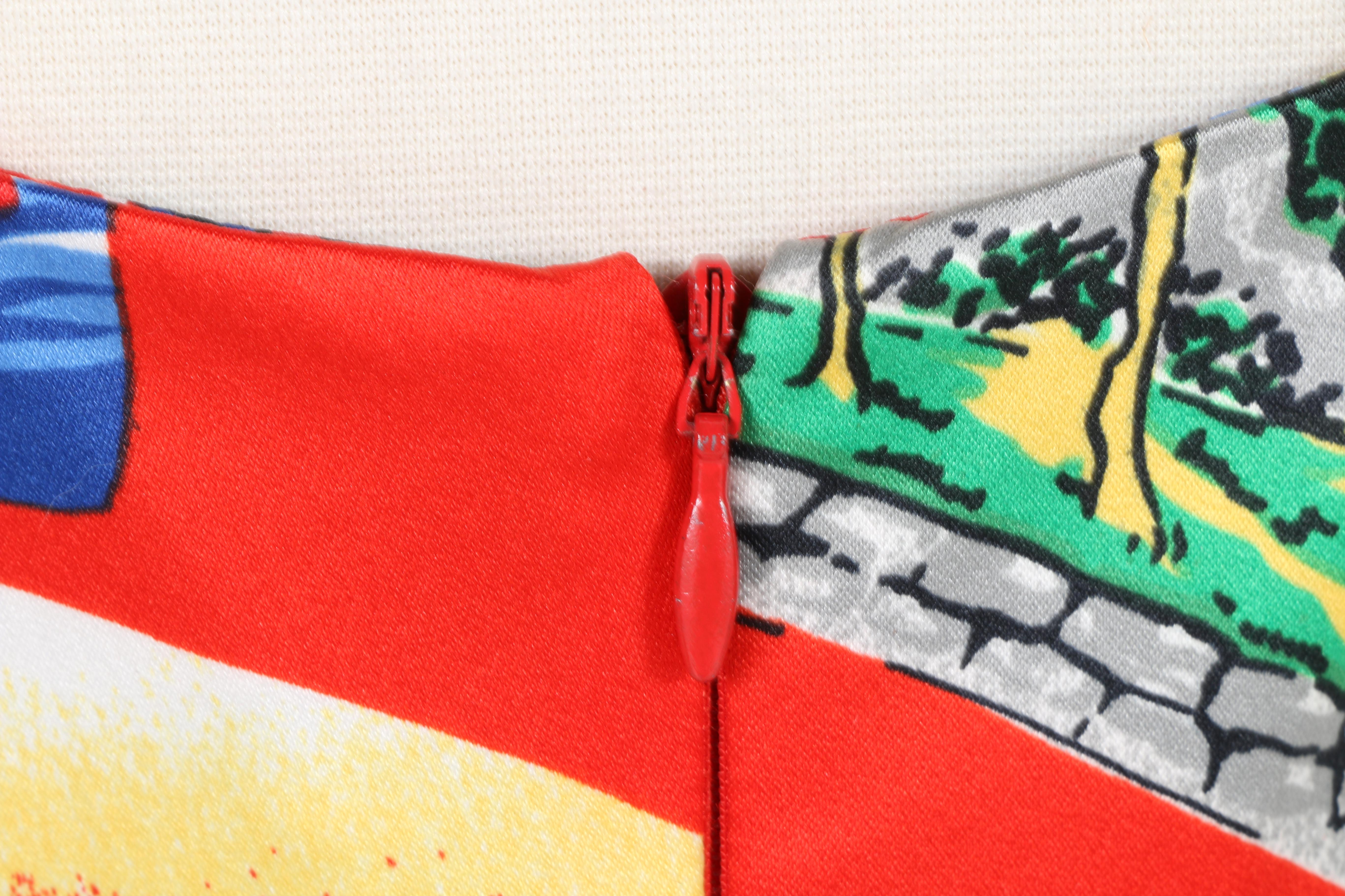 D&G Dolce & Gabbana Japanese Print Dress