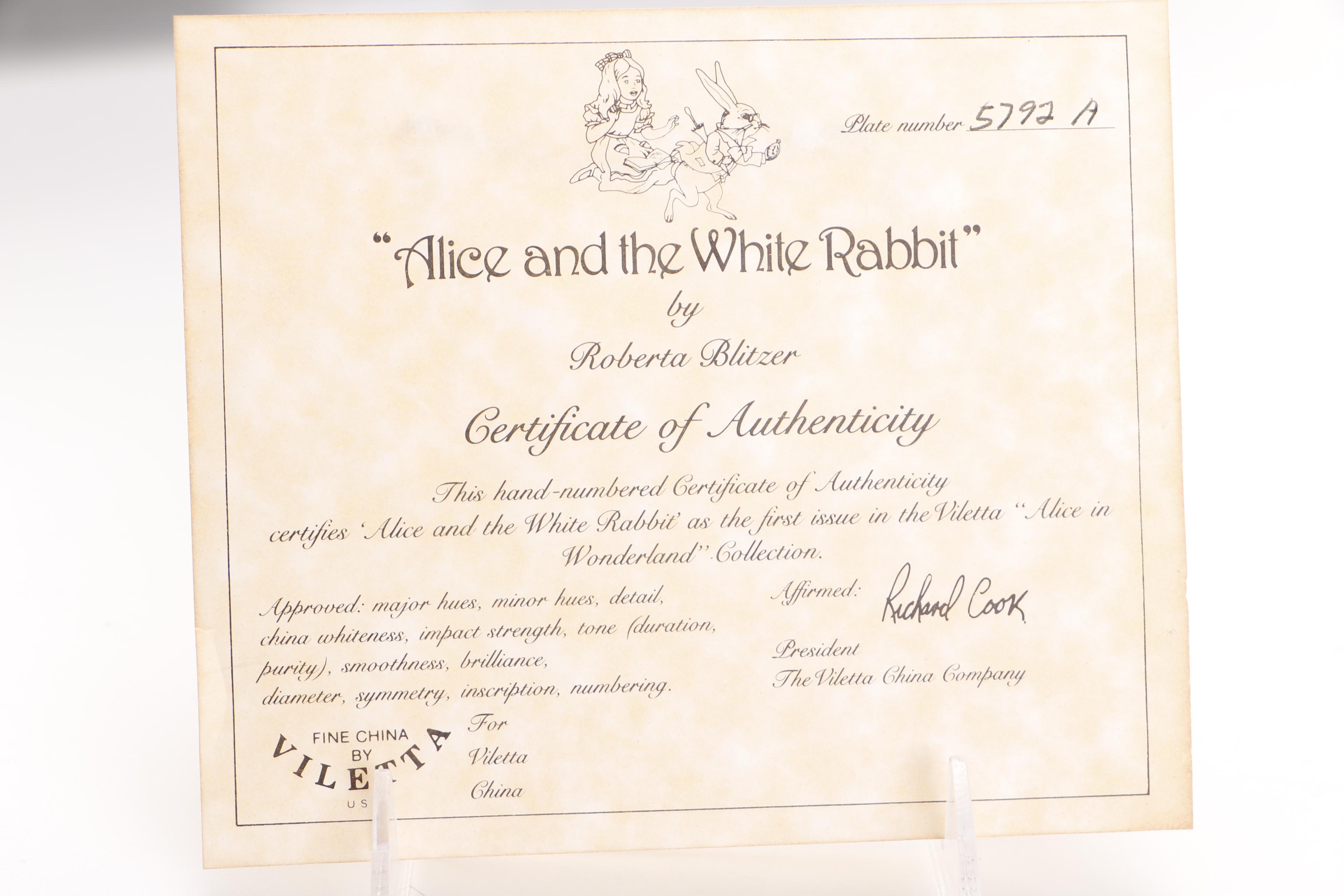 China Plates After Norman Rockwell and Roberta Blitzer With Limoges