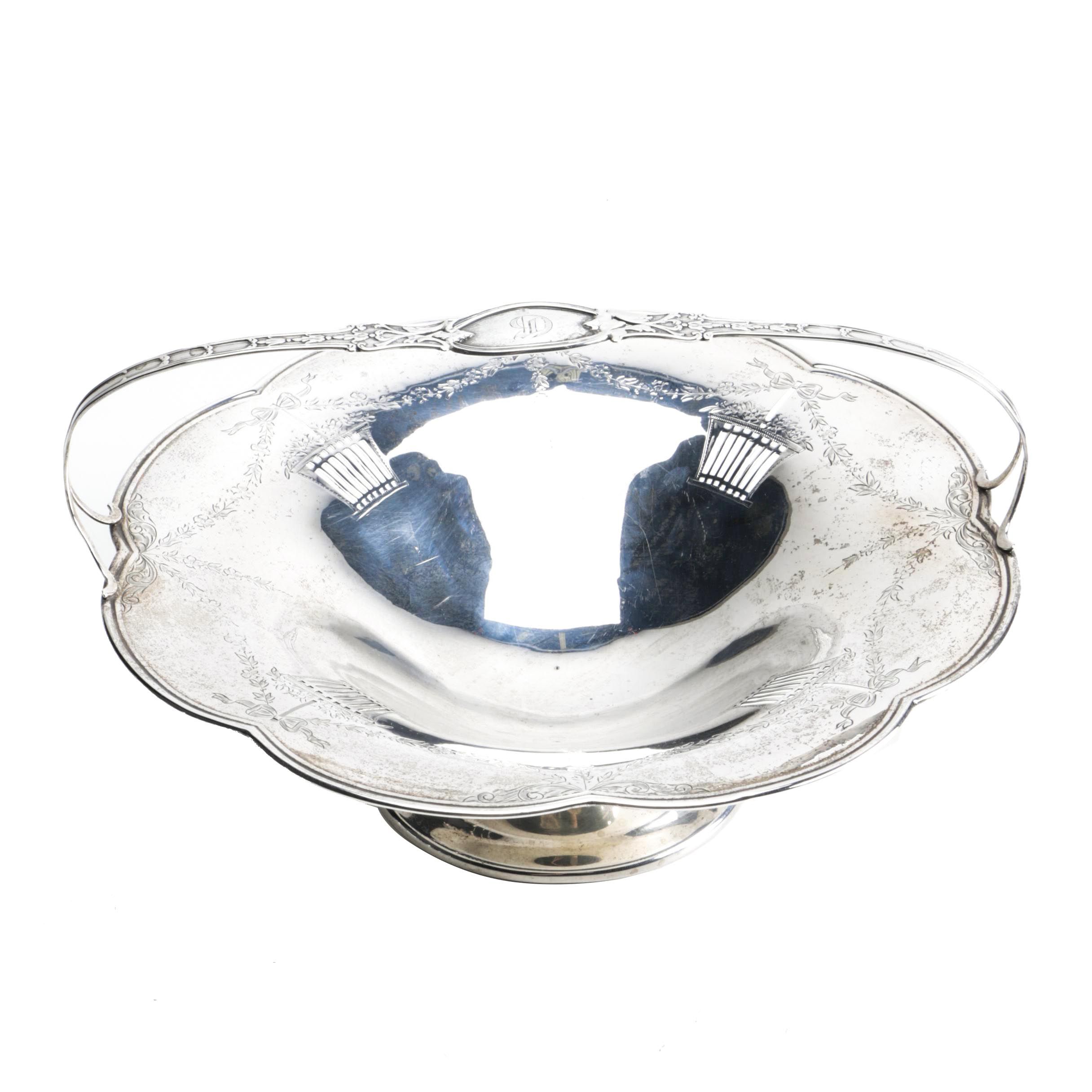 Sterling Silver Bridal Basket