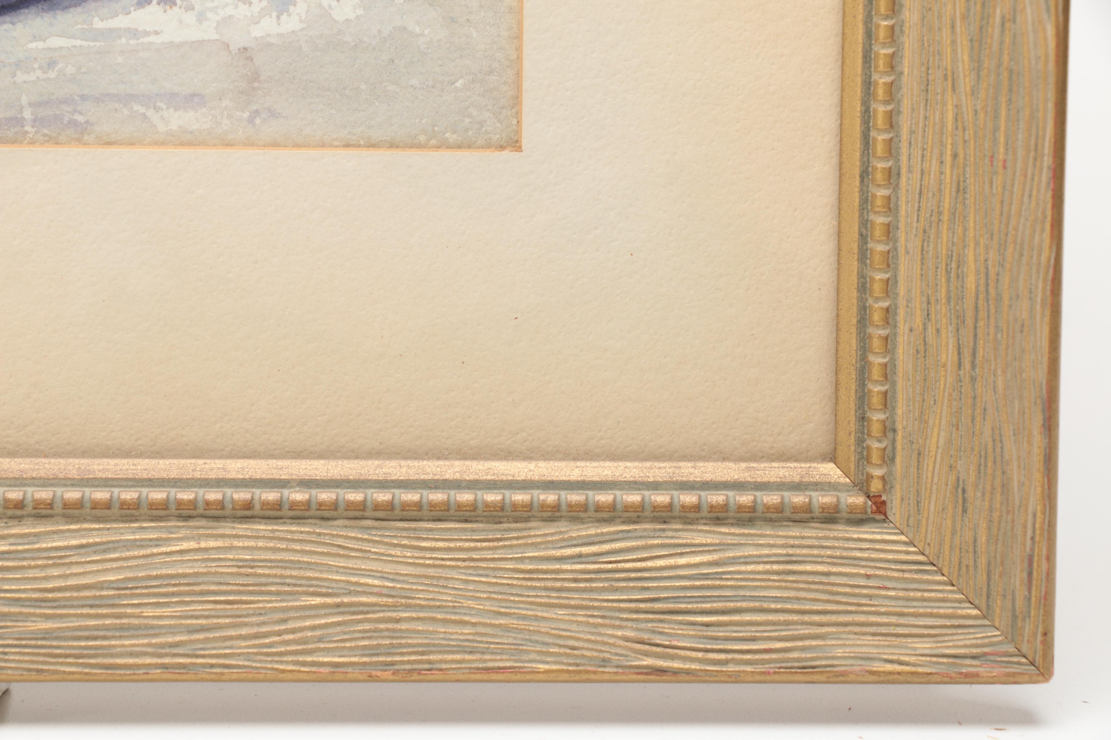 Polly Nordell Watercolor of Morning Glories