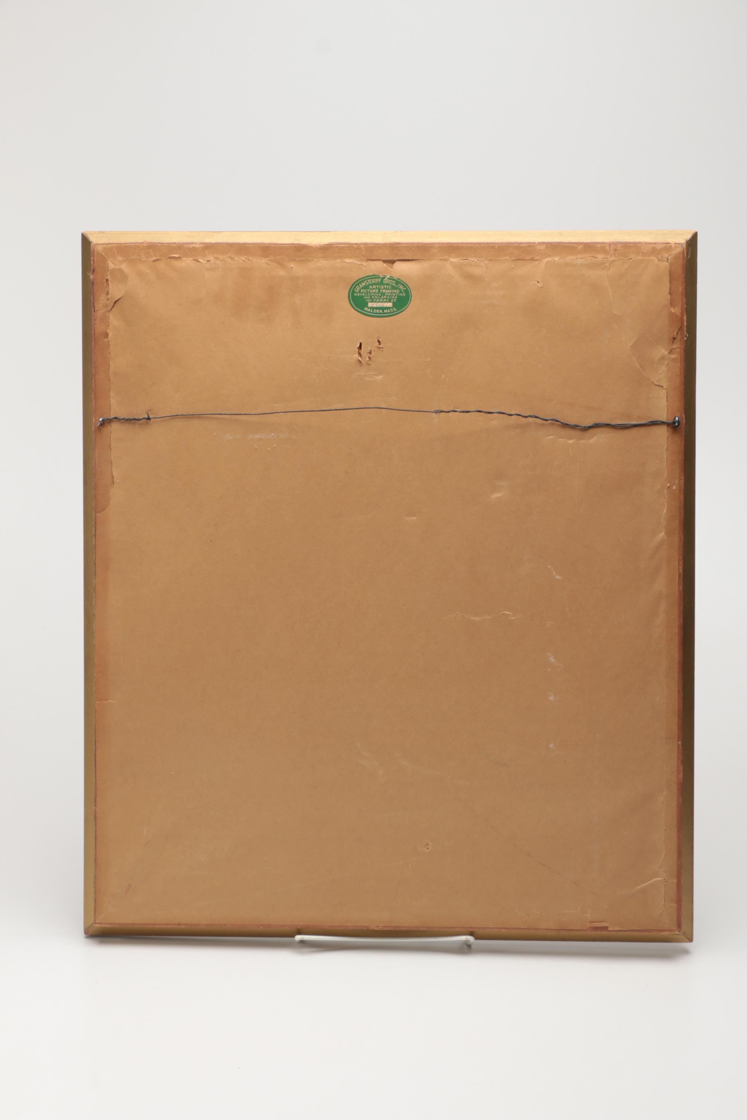 Polly Nordell Watercolor of Morning Glories