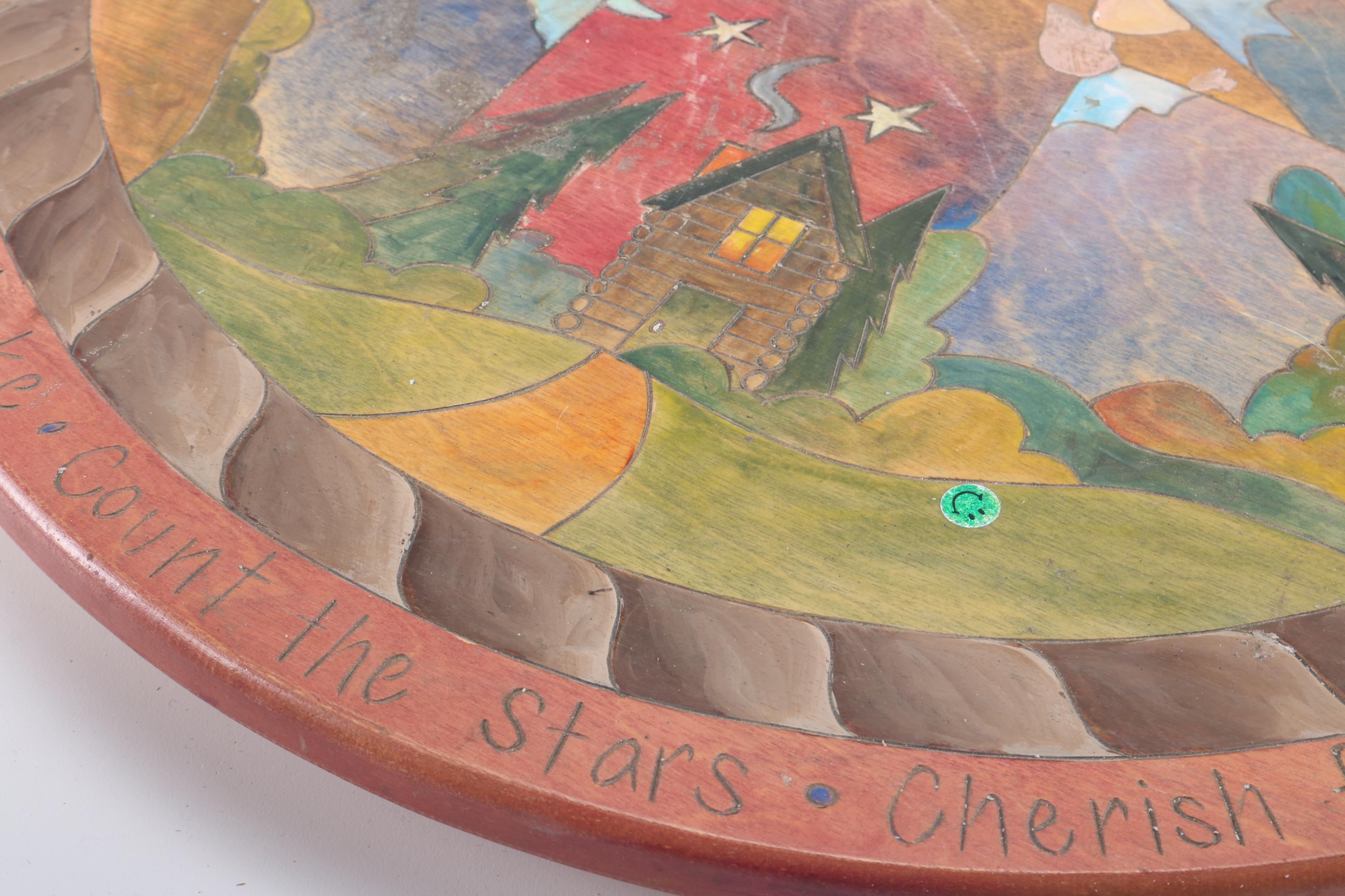 Sticks Artisan-Designed Lazy Susan