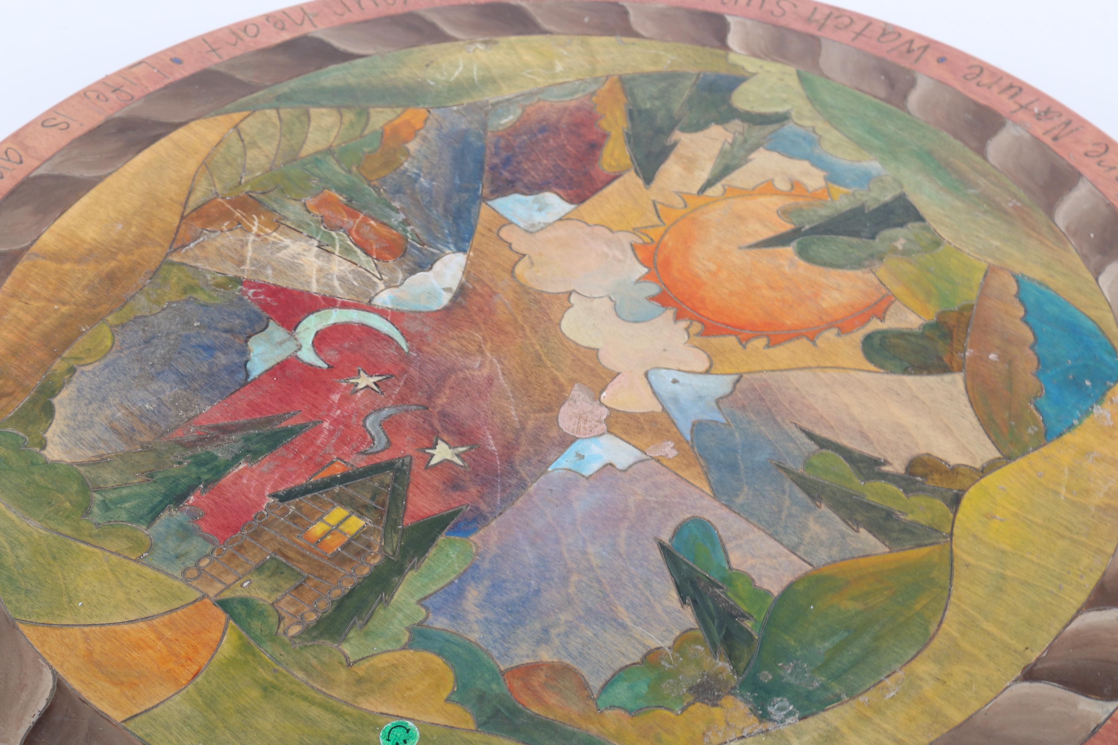 Sticks Artisan-Designed Lazy Susan