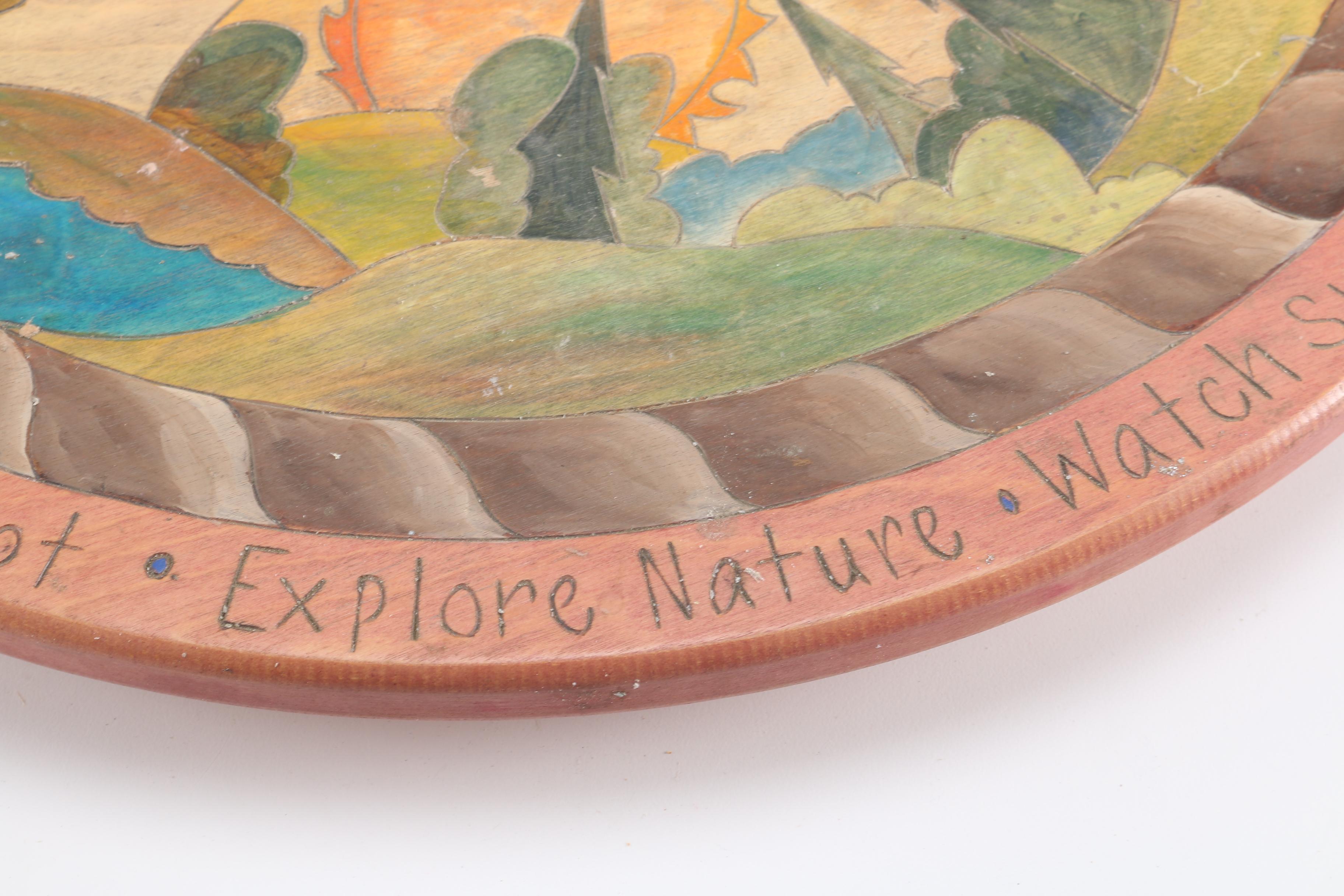 Sticks Artisan-Designed Lazy Susan