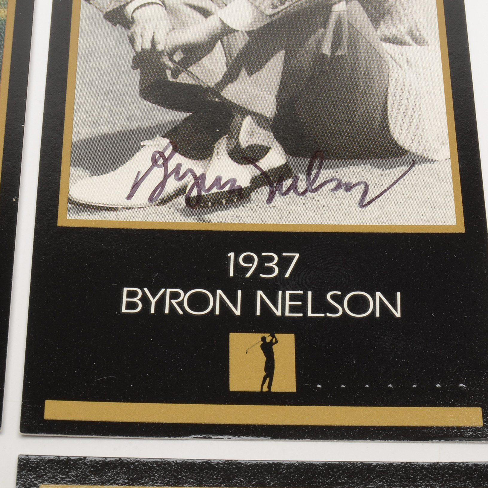 Six 1993 Casper, Nelson, Snead, Coody Signed PGA Golf Cards