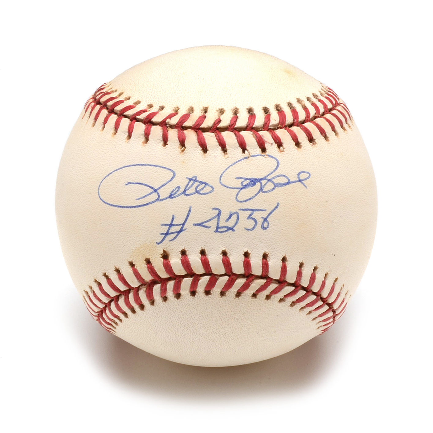 Pete Rose Signed Baseball  COA
