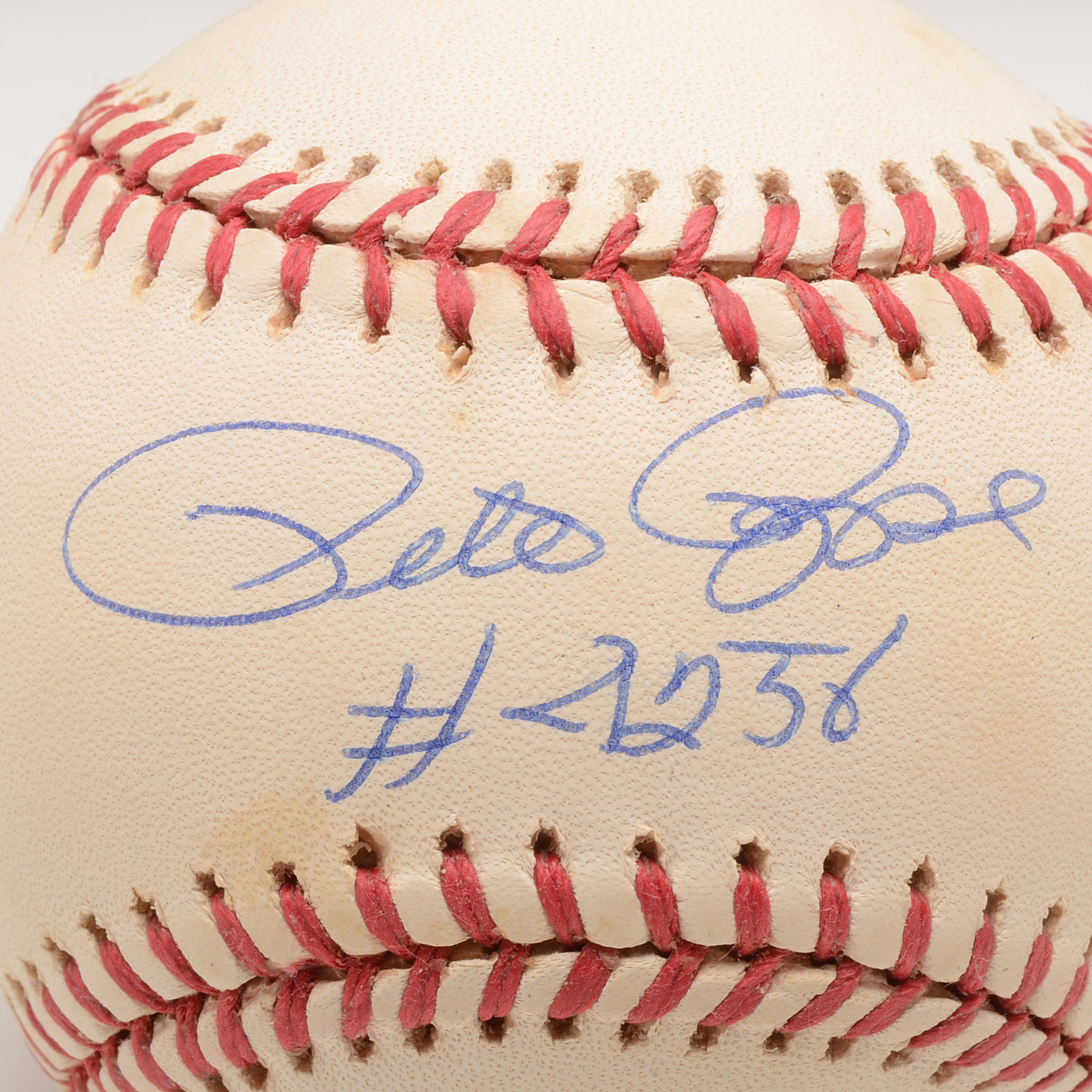 Pete Rose Signed Baseball  COA