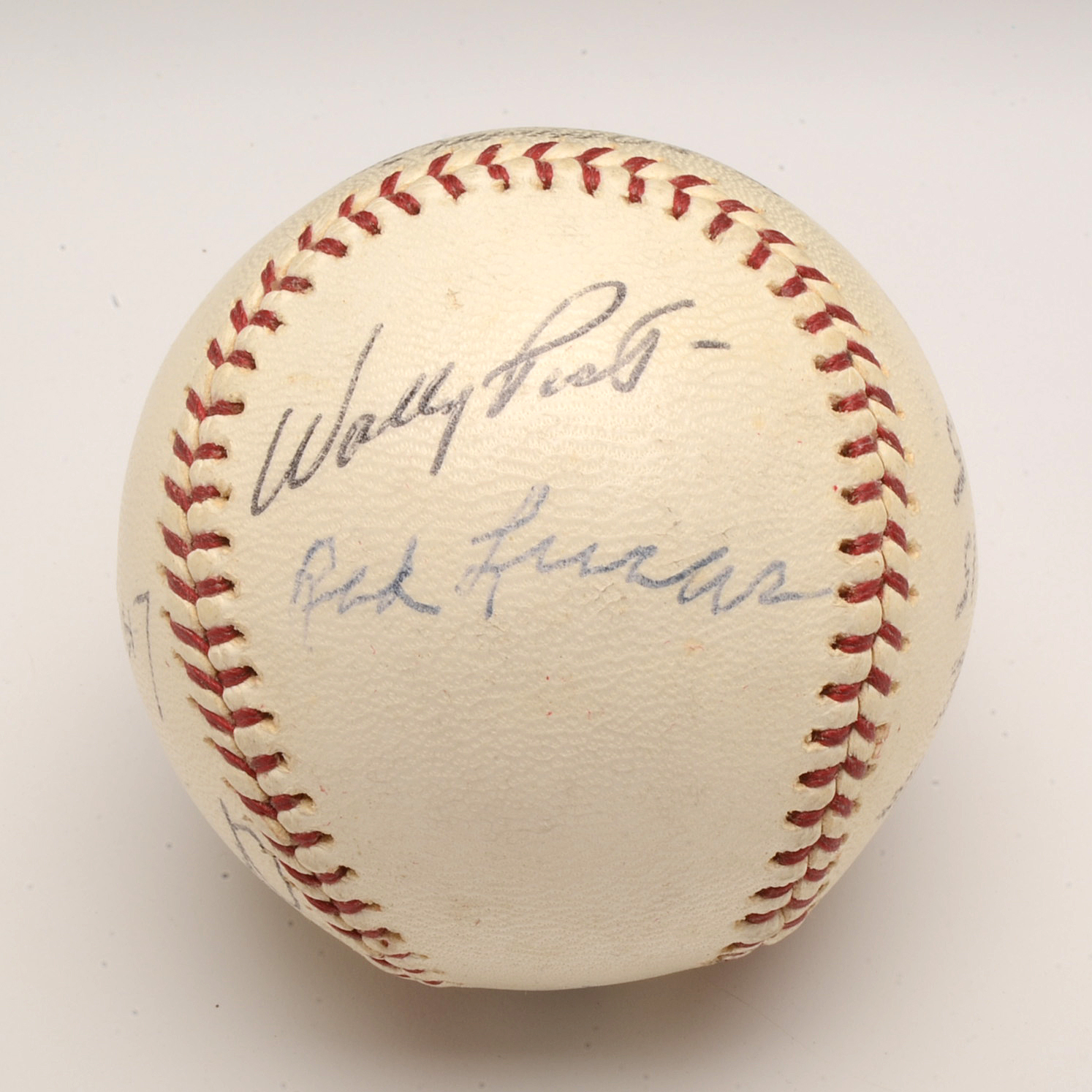 1965 Reds Hall of Fame Inductees Signed Baseball
