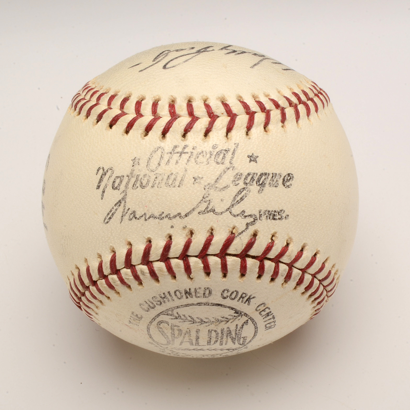1965 Reds Hall of Fame Inductees Signed Baseball