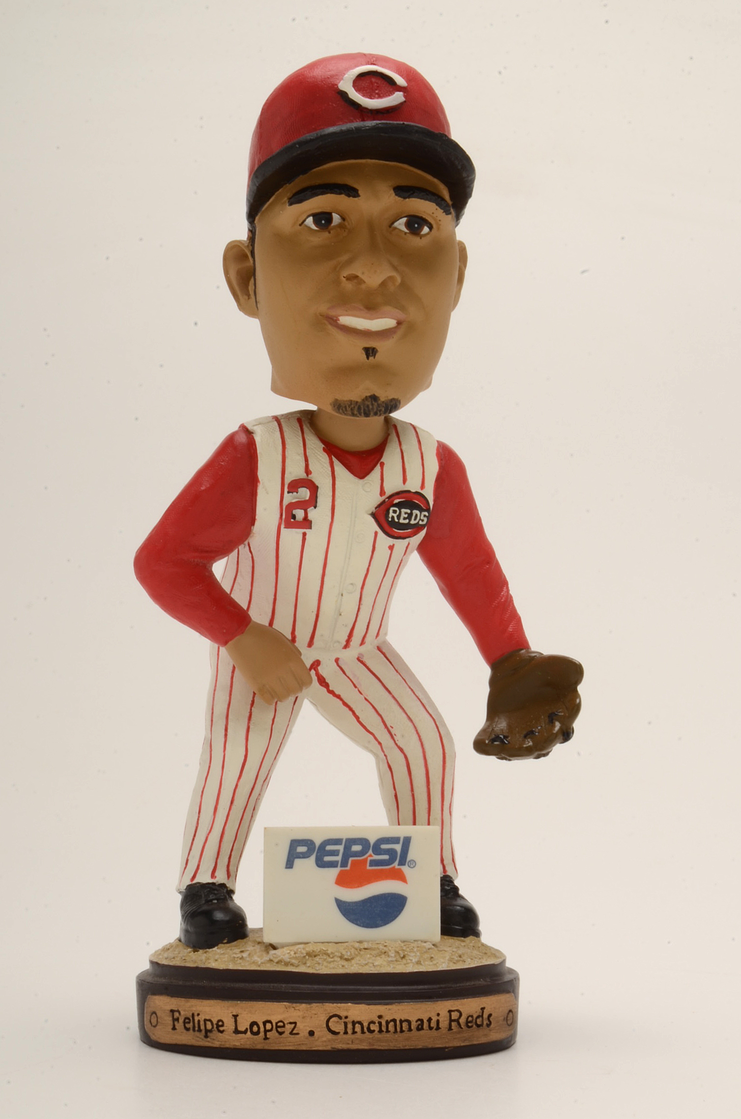 Phillips, Nuxhall, Gomes and Lopez Bobbleheads