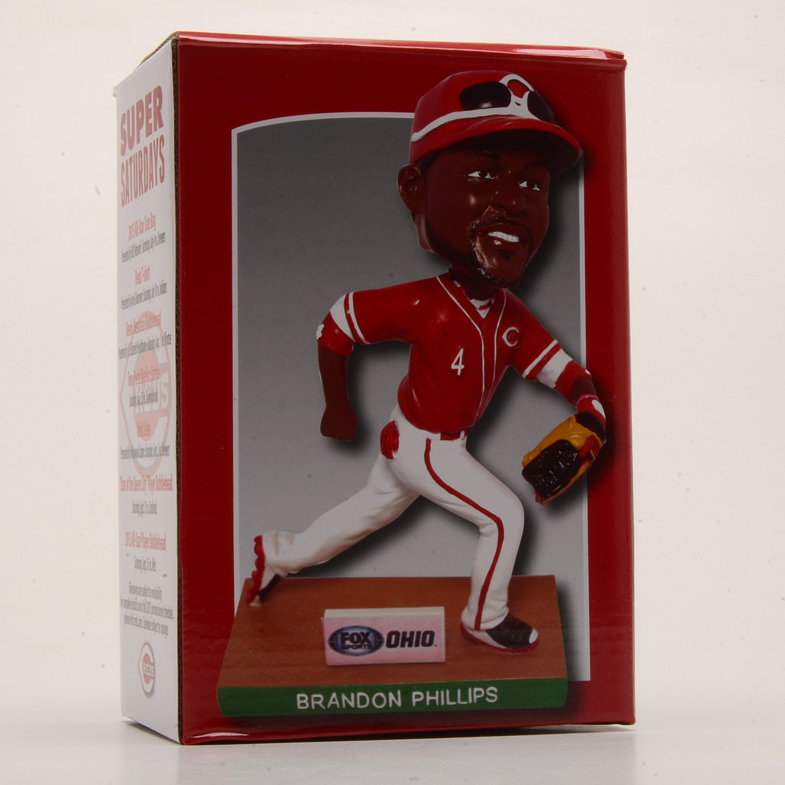 Phillips, Nuxhall, Gomes and Lopez Bobbleheads