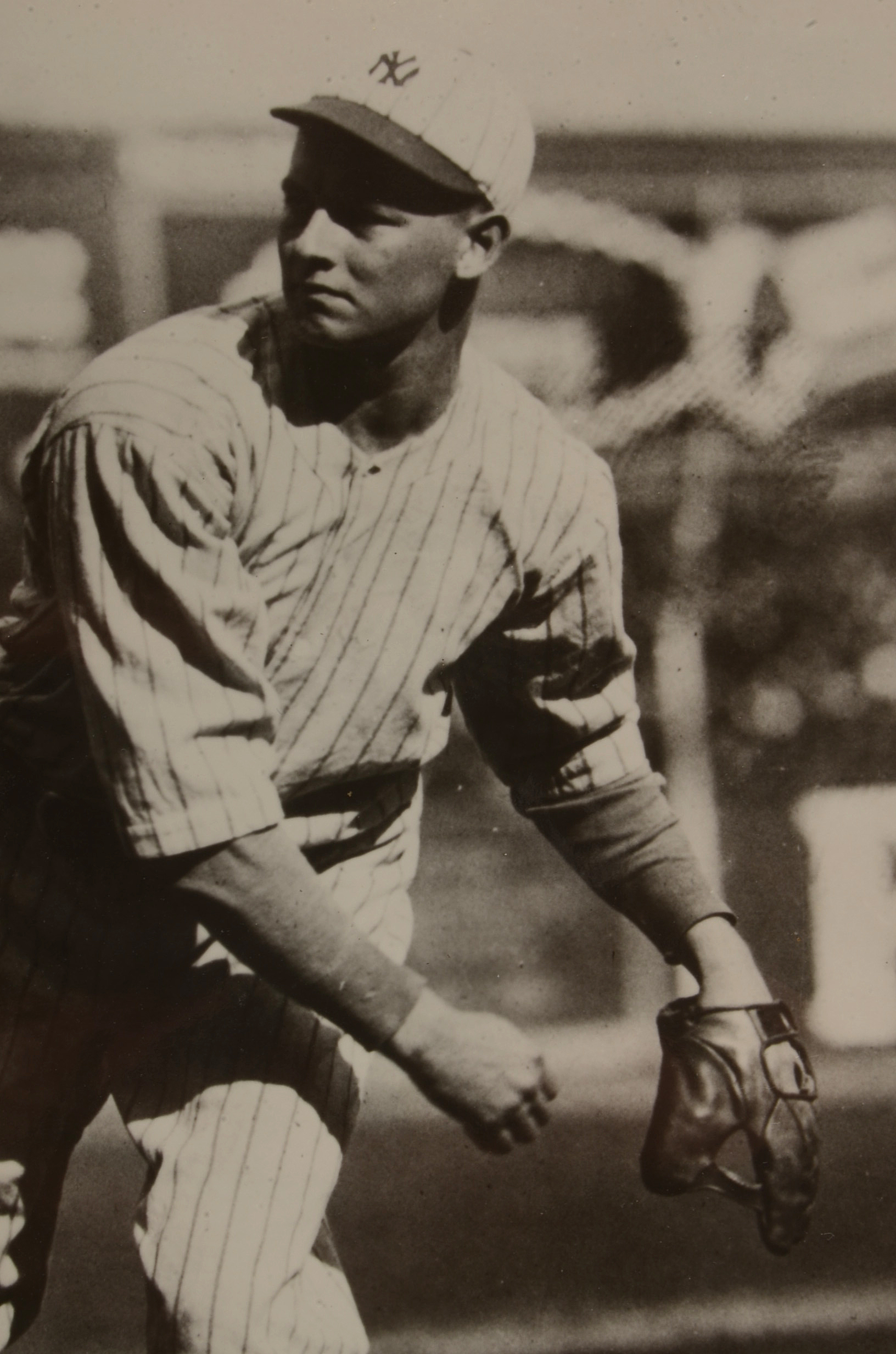 Waite Hoyt Signed Baseball Photo With Inscription