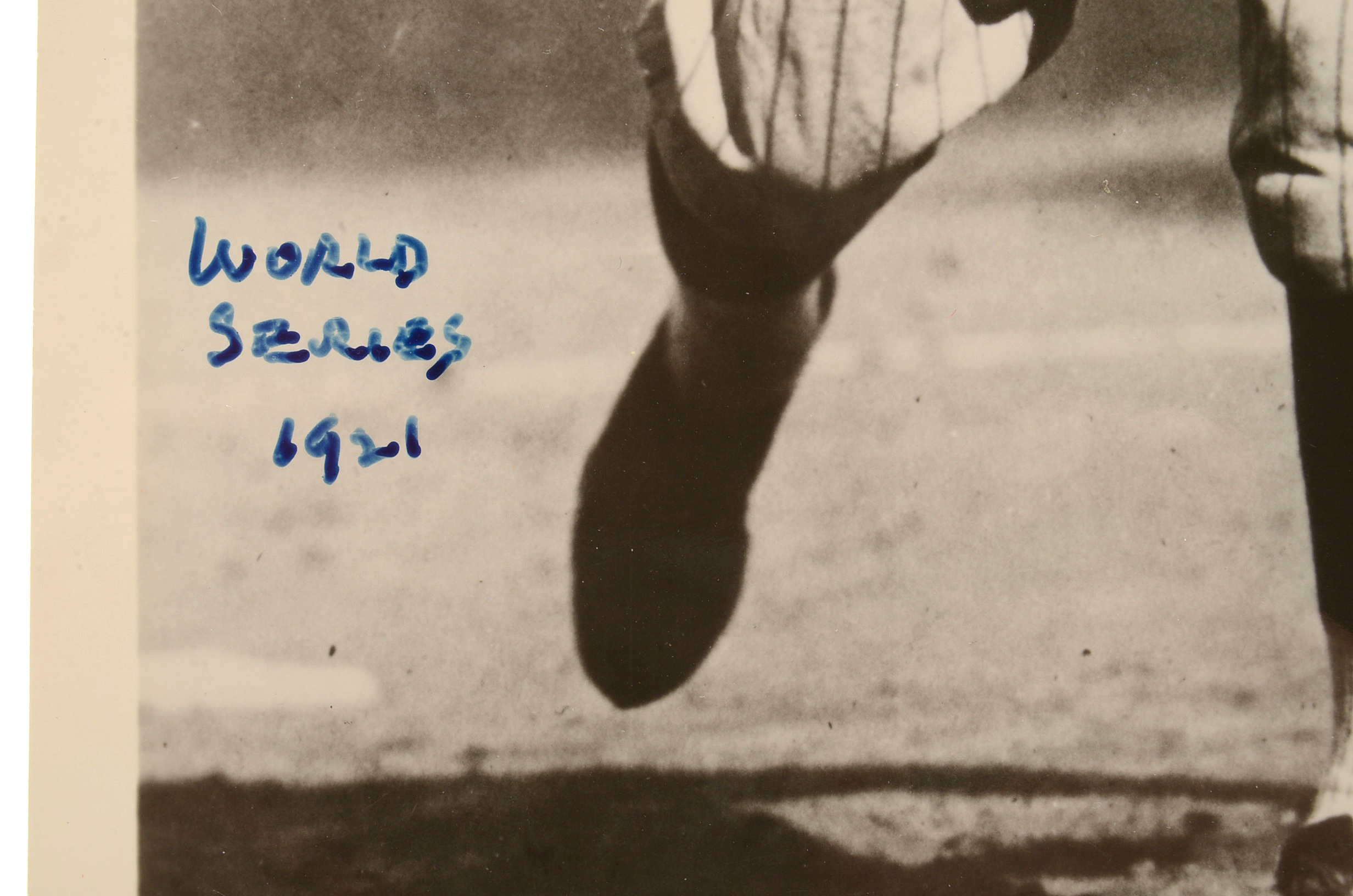Waite Hoyt Signed Baseball Photo With Inscription