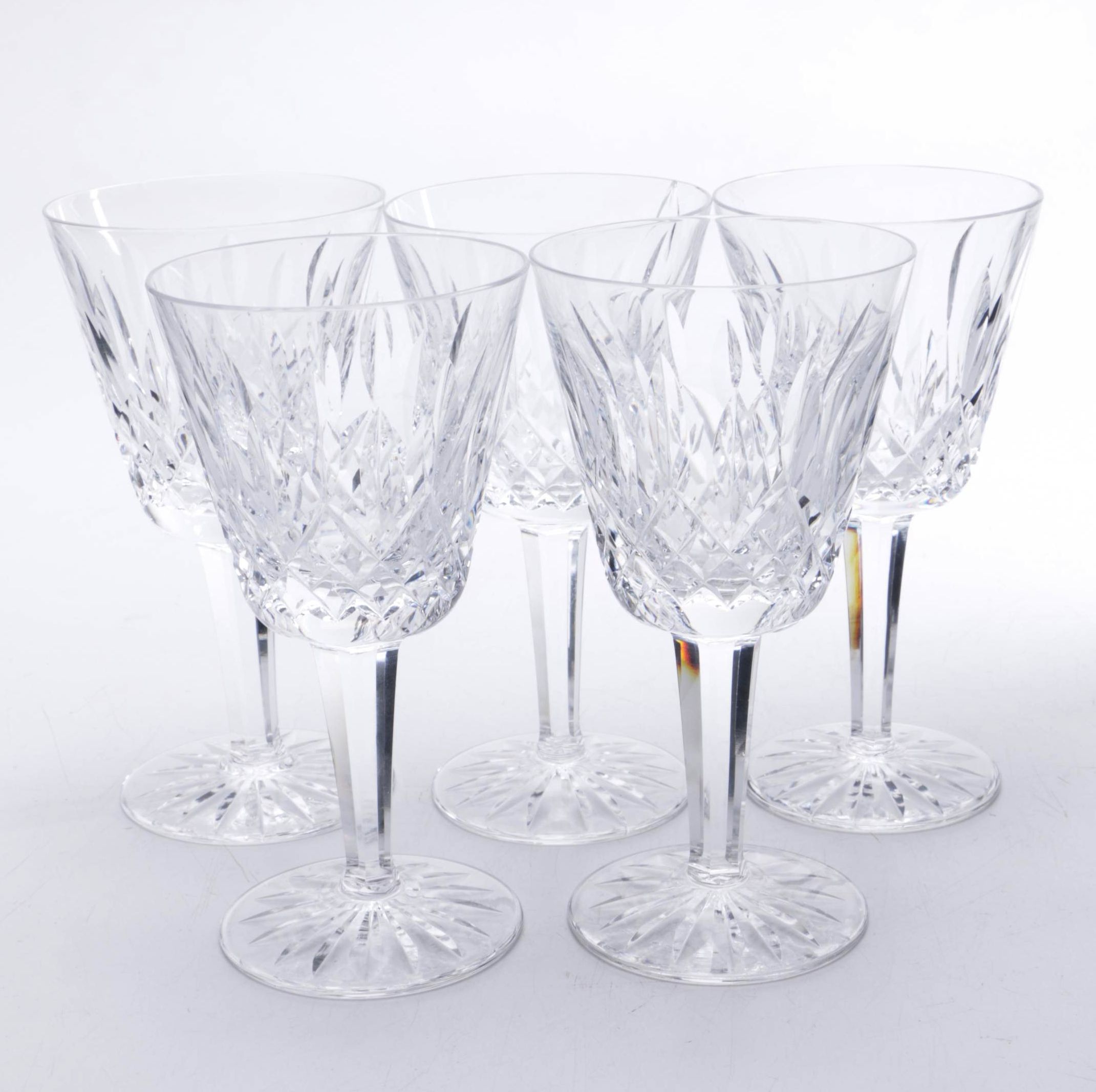 Waterford Crystal "Lismore" Claret Glasses