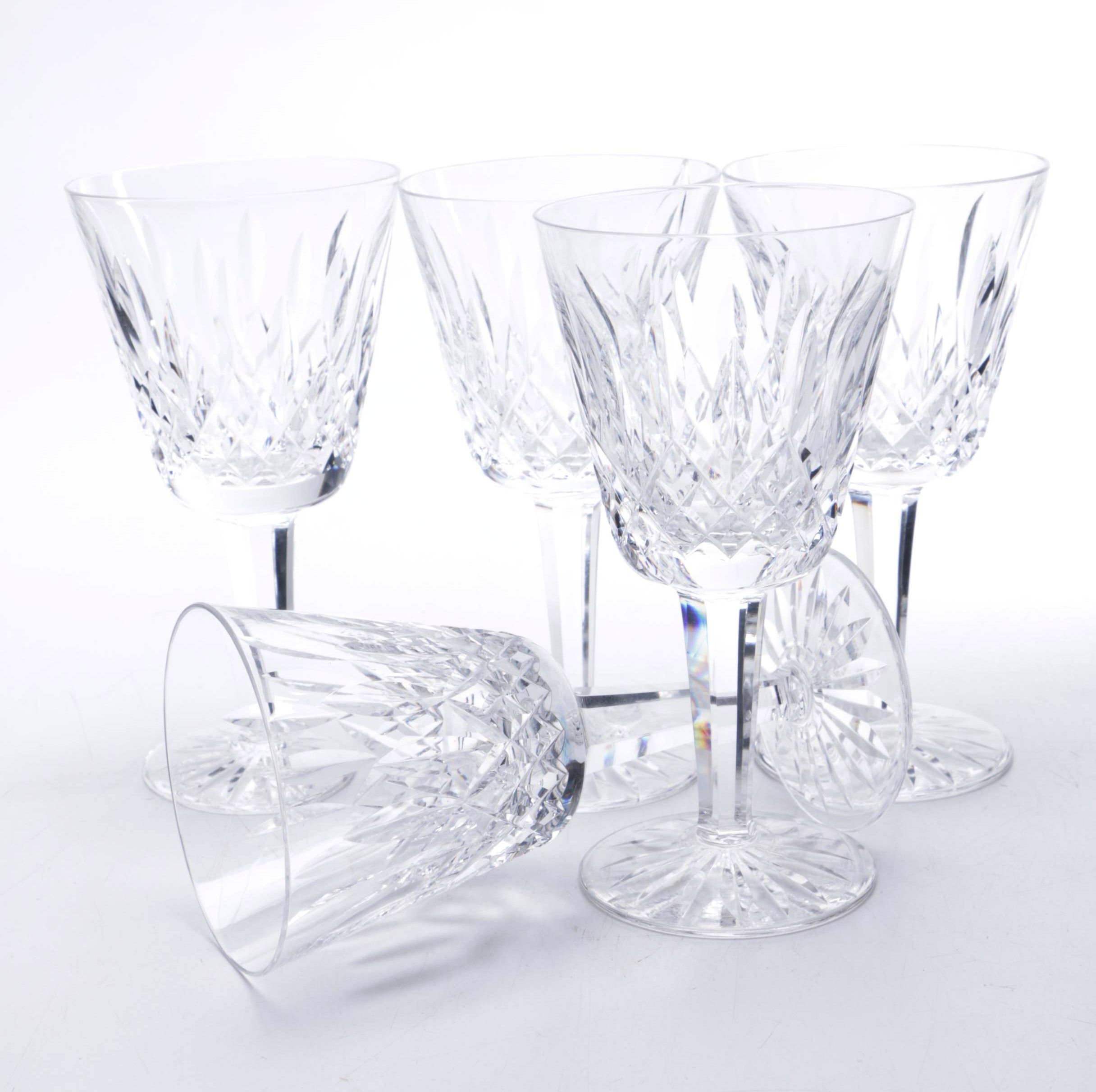 Waterford Crystal "Lismore" Claret Glasses
