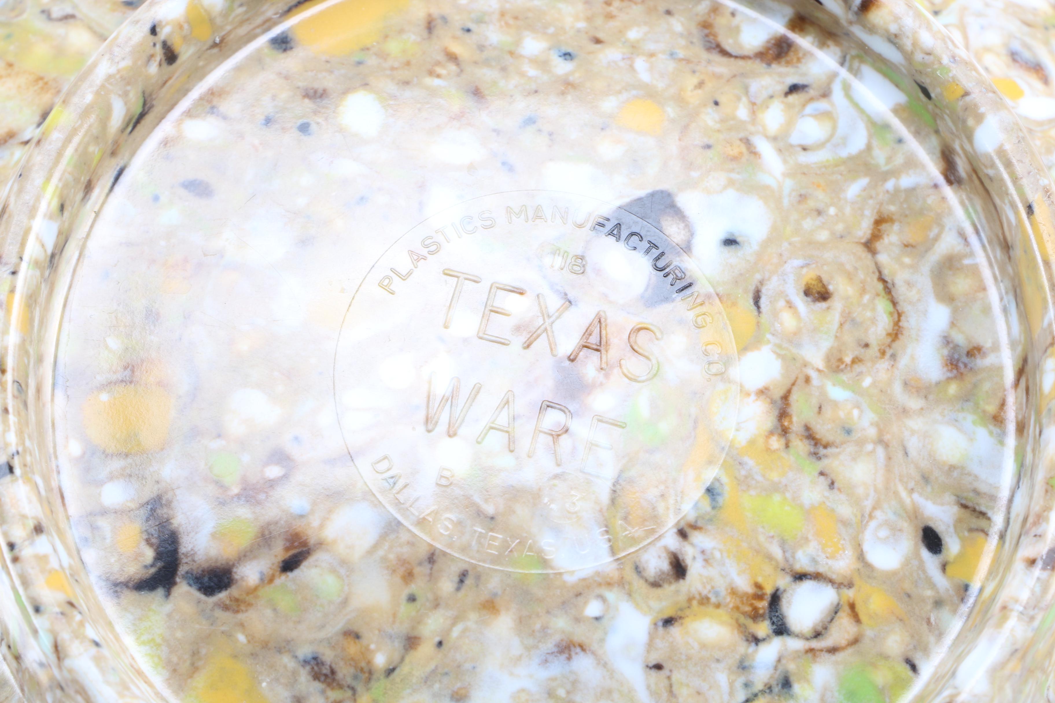 Mid Century Modern Serving Bowls Featuring Texas Ware