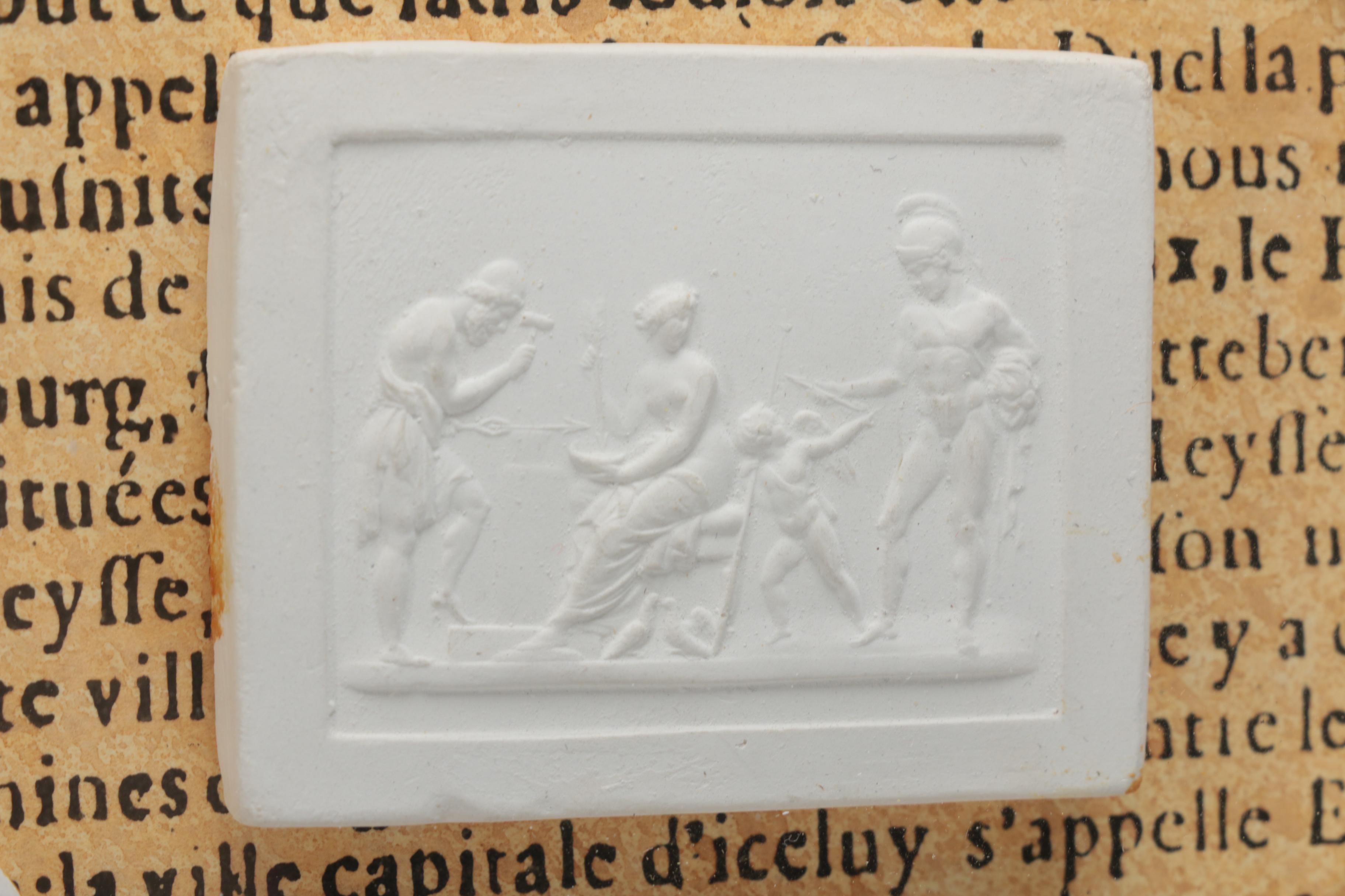 Framed Plaster "Grand Tour" Intaglios